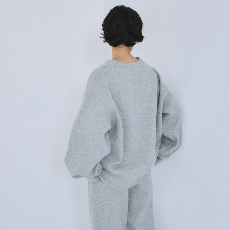 VネックメッシュSweatプルオーバー