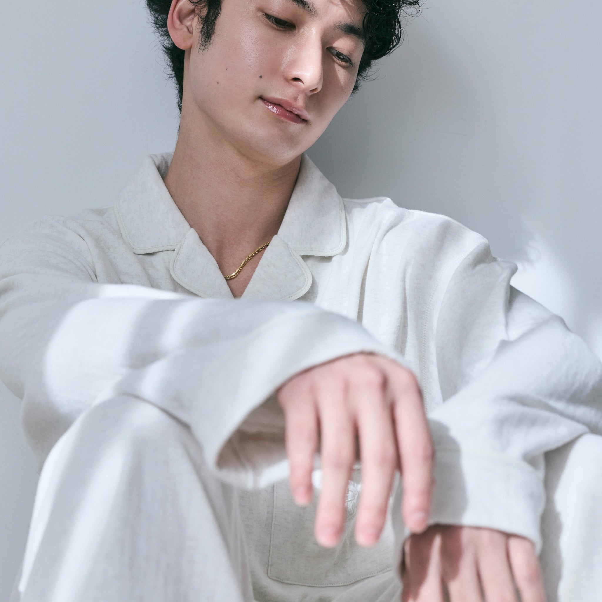 C/2F HOME men'sロングスリーブ/パンツSET