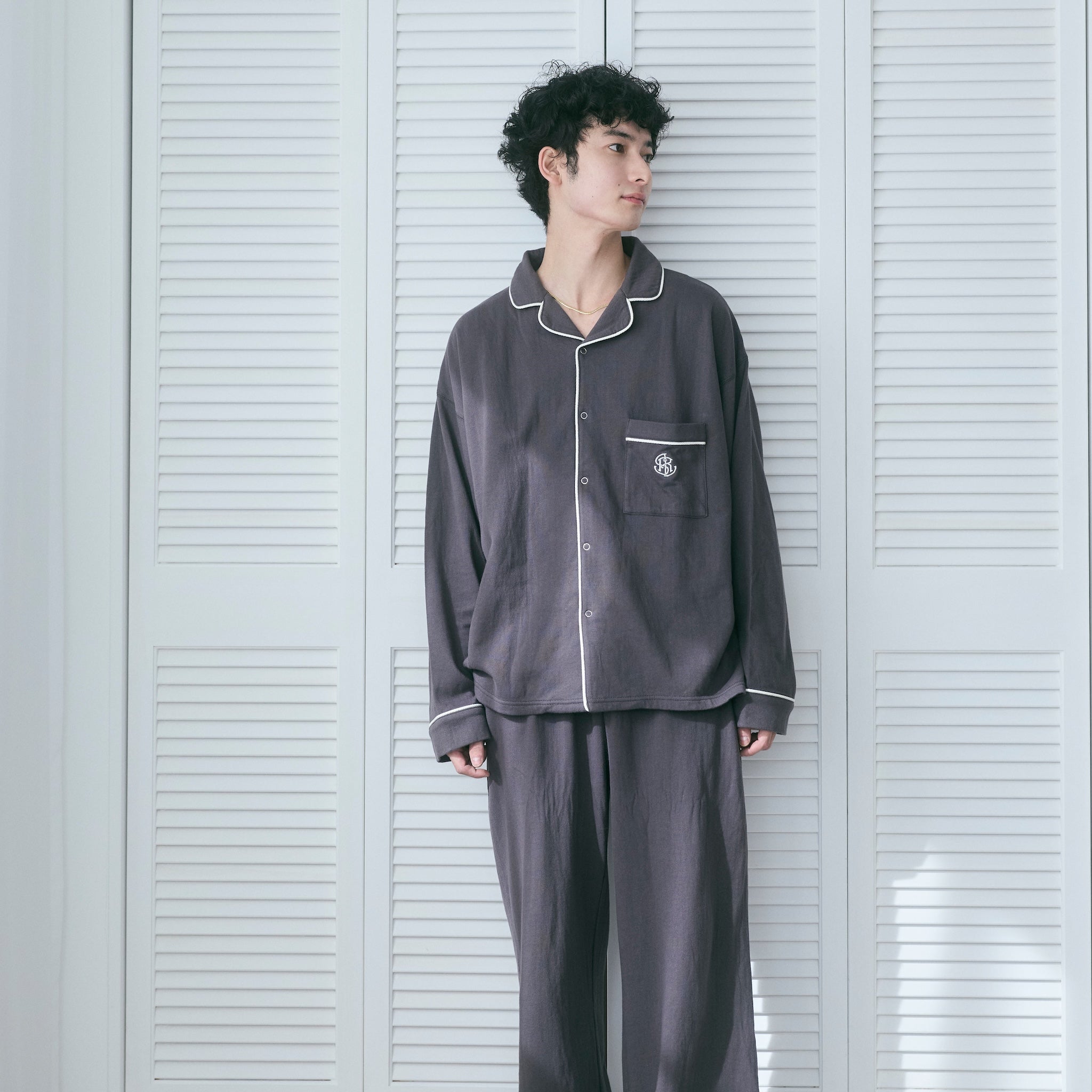 C/2F HOME men'sロングスリーブ/パンツSET