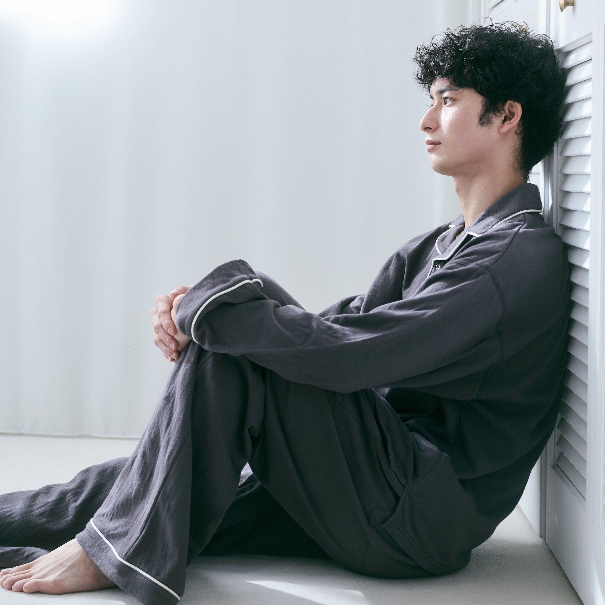 C/2F HOME men'sロングスリーブ/パンツSET