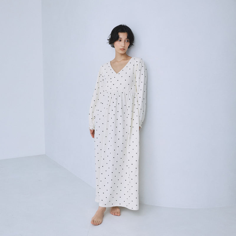C/2F HOMEパッドinカシュクールドレス