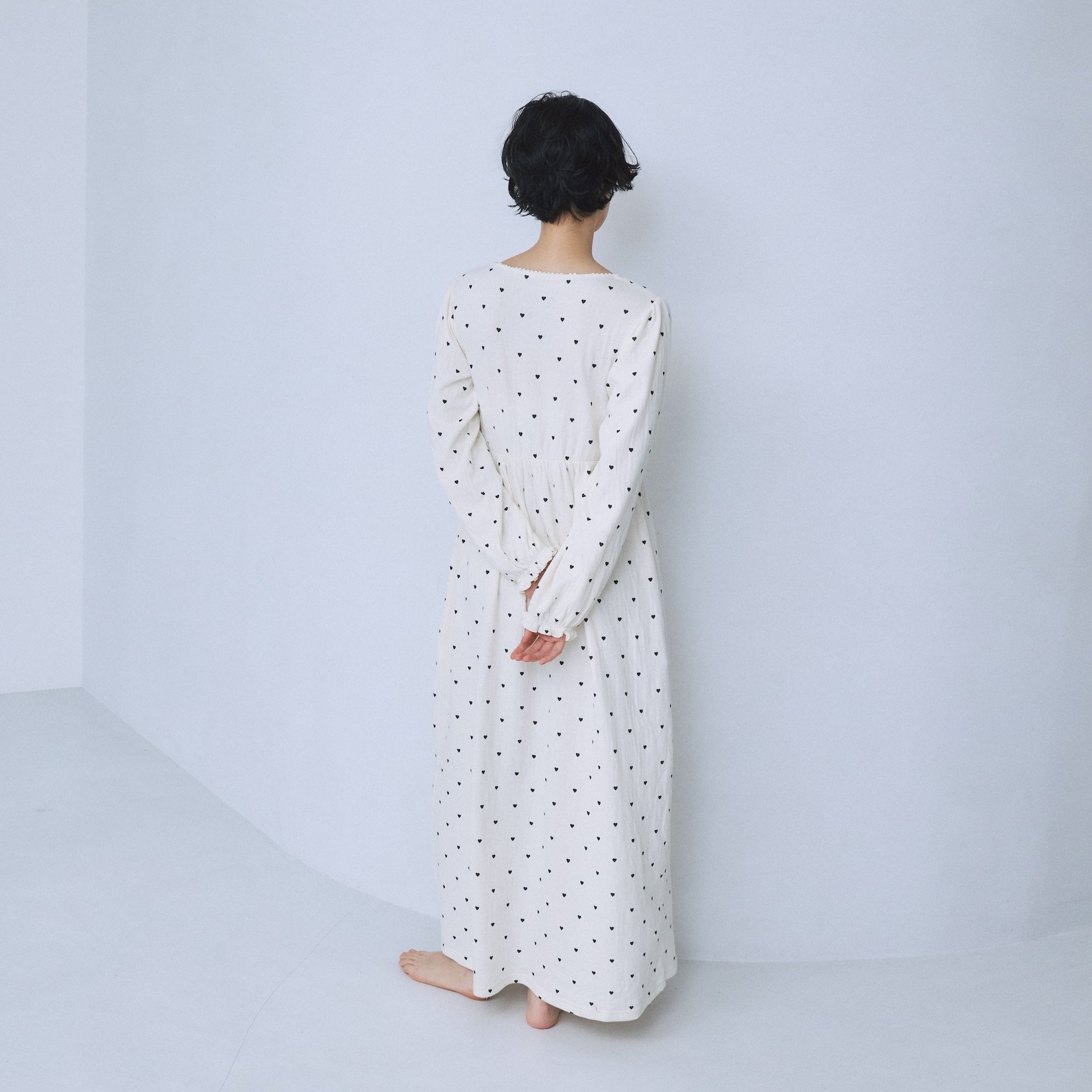 C/2F HOMEパッドinカシュクールドレス