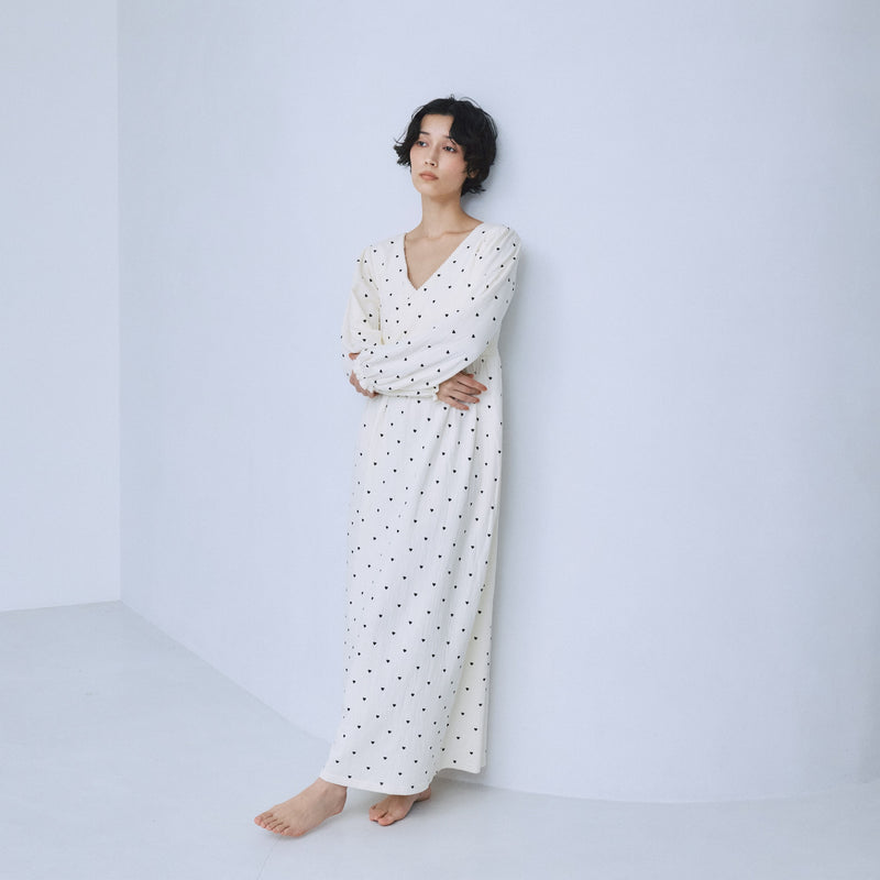 C/2F HOMEパッドinカシュクールドレス