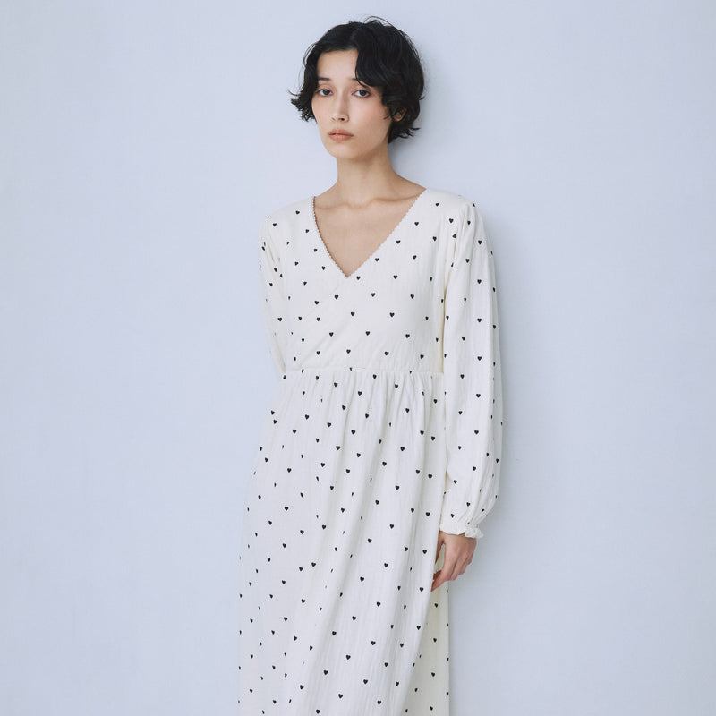 C/2F HOMEパッドinカシュクールドレス