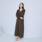C/2F HOMEパッドinカシュクールドレス