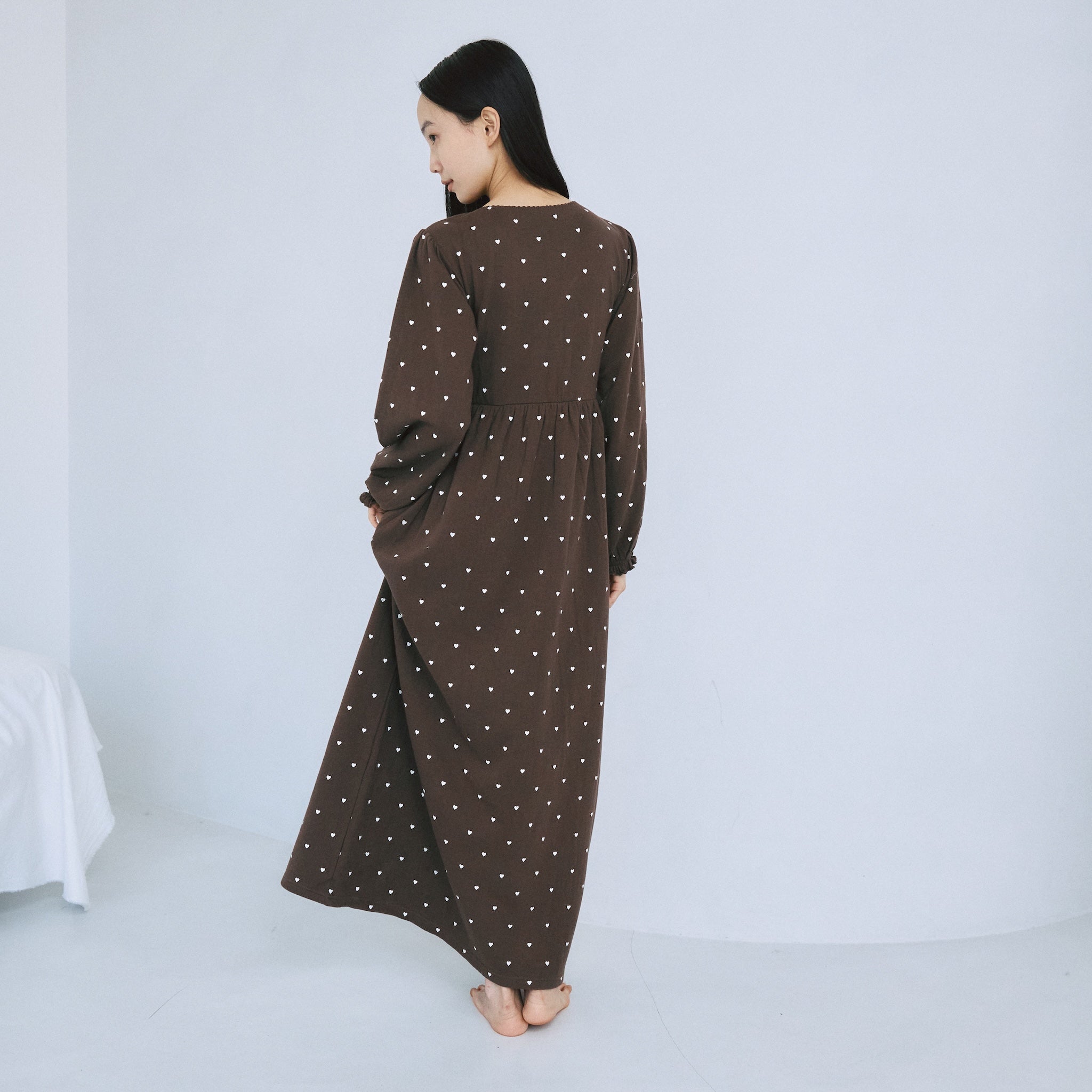 C/2F HOMEパッドinカシュクールドレス