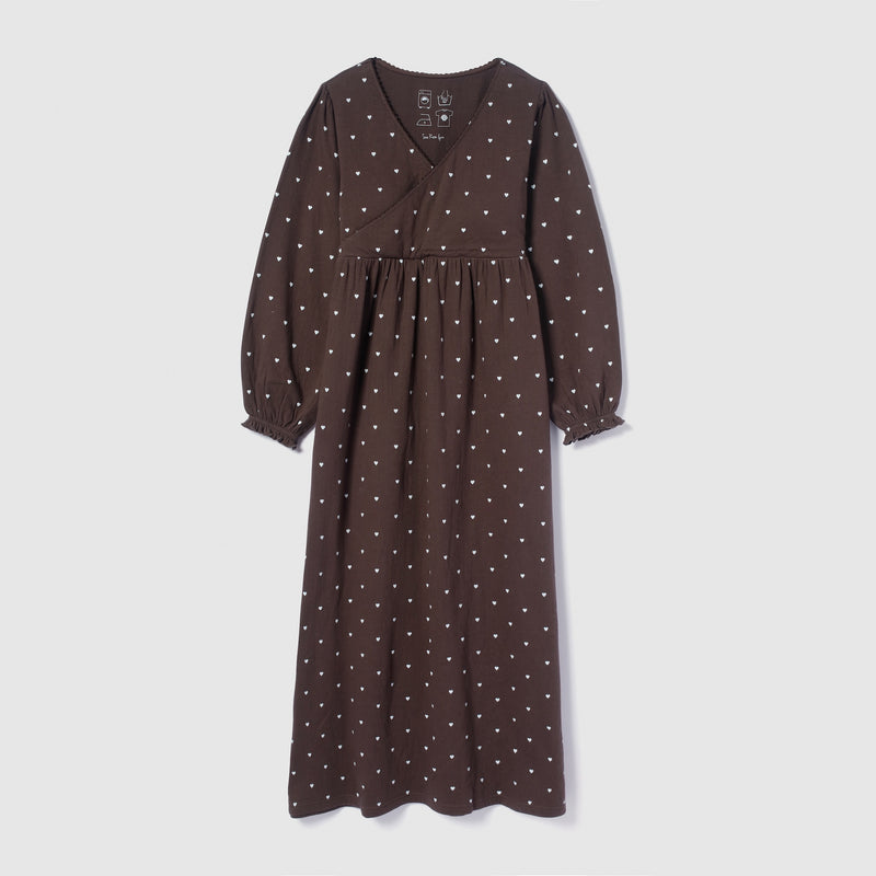 C/2F HOMEパッドinカシュクールドレス