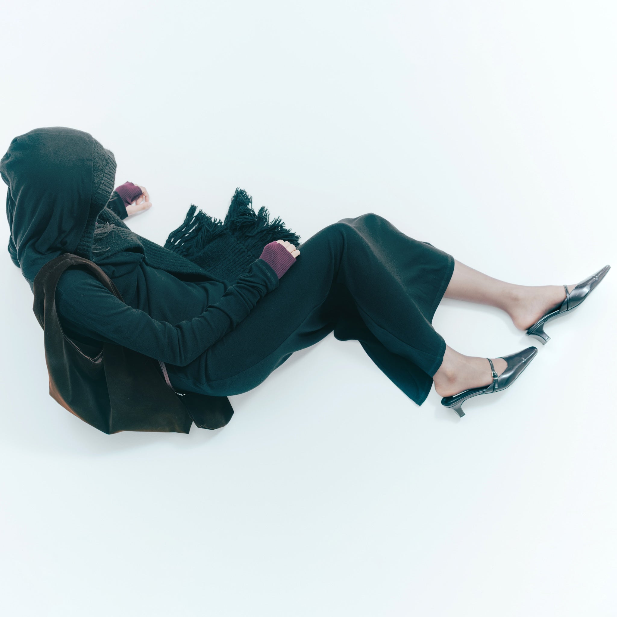 Hoodie Slimカットドレス