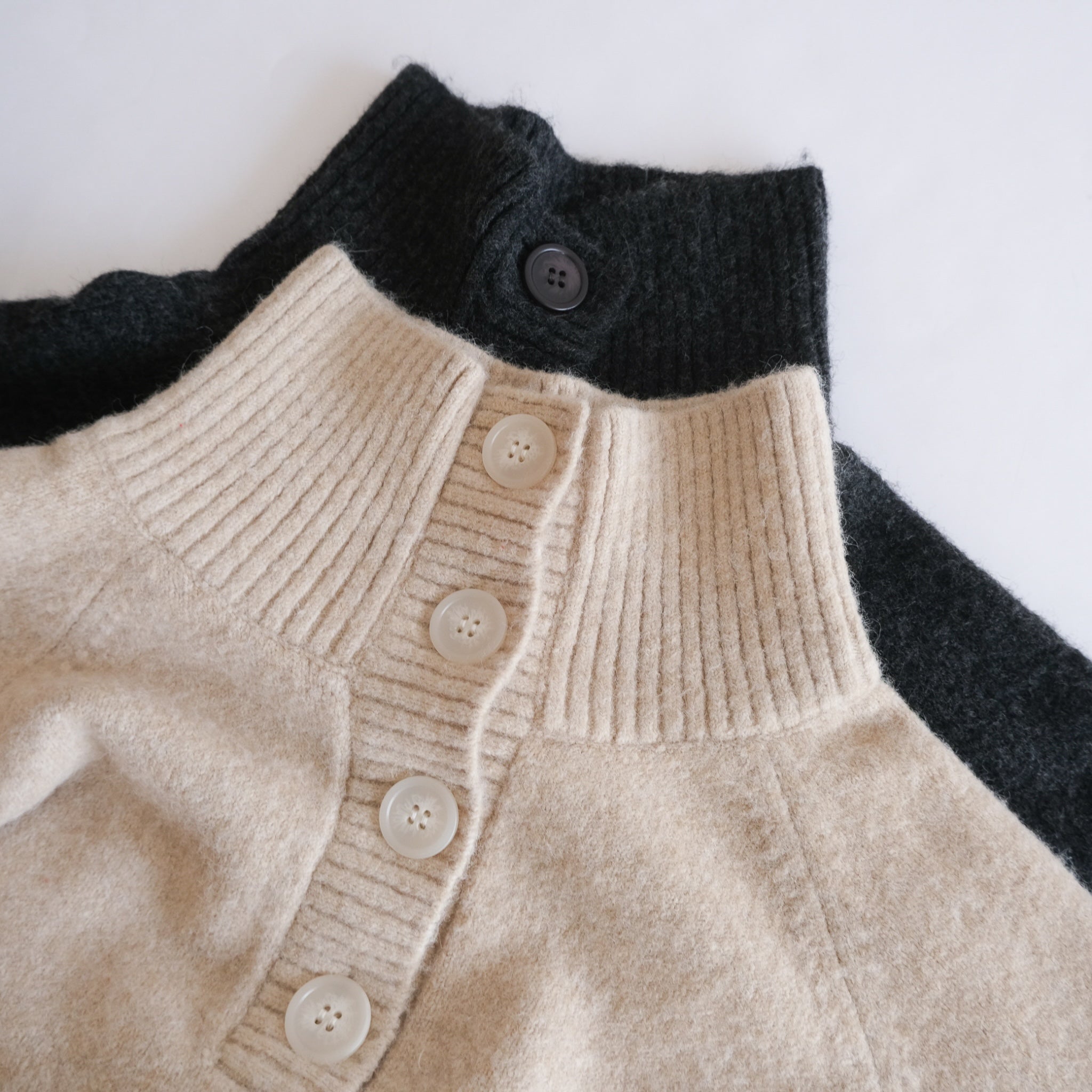 2wayハイネックRelaxニットワンピース