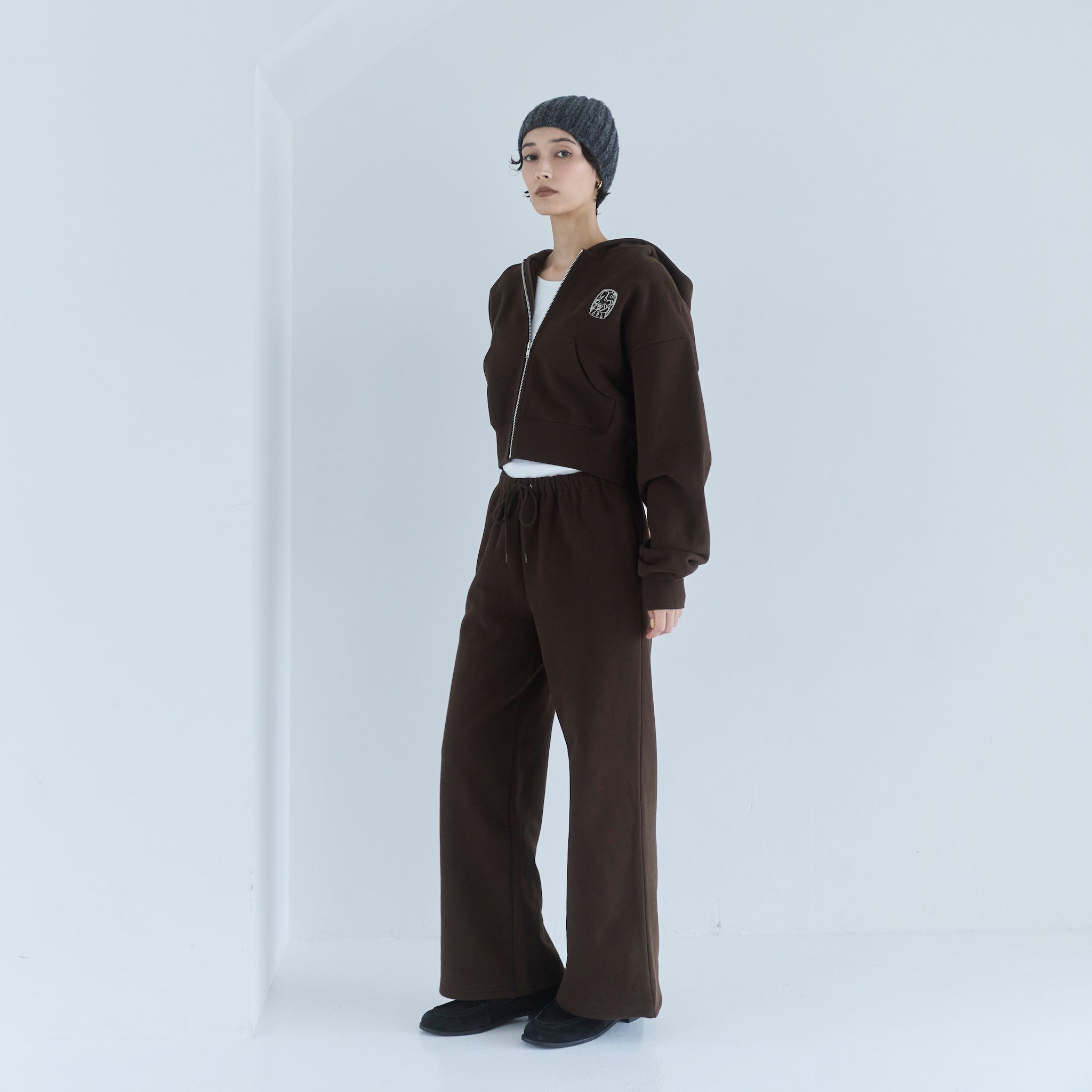 Brushed Cotton Pony Easy Pants