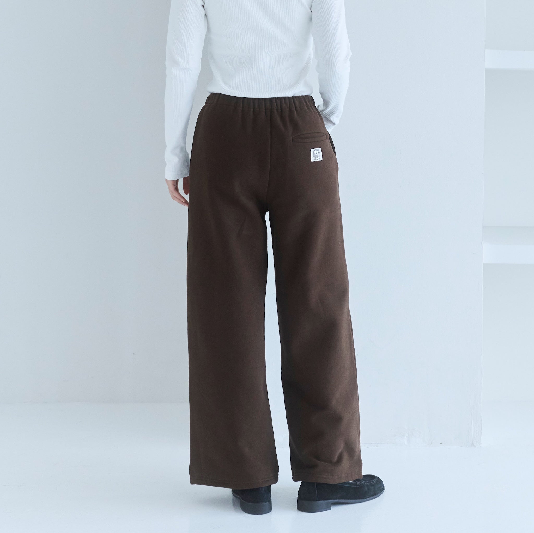 Brushed Cotton Pony Easy Pants