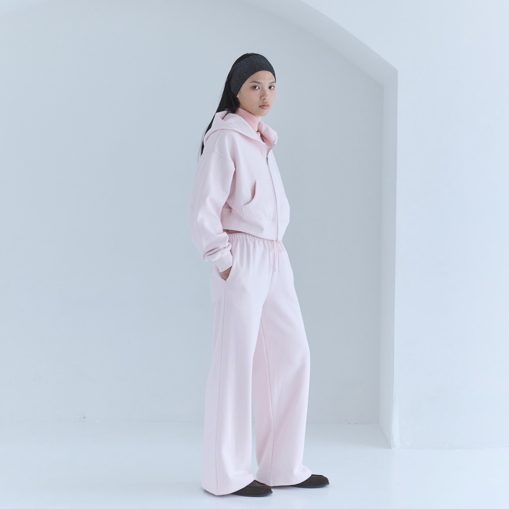 Brushed Cotton Pony Easy Pants