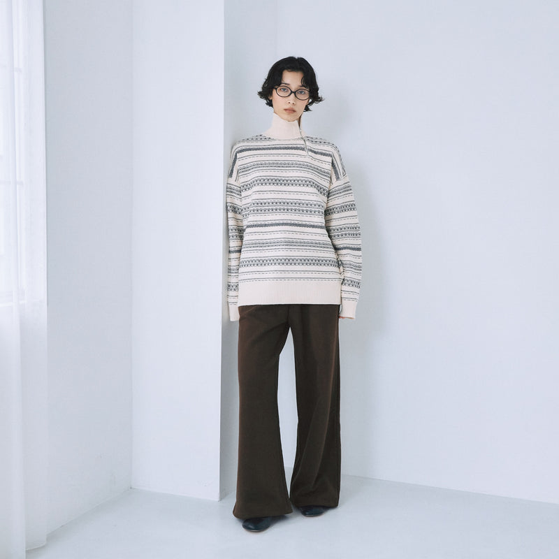 Brushed Cotton Pony Easy Pants