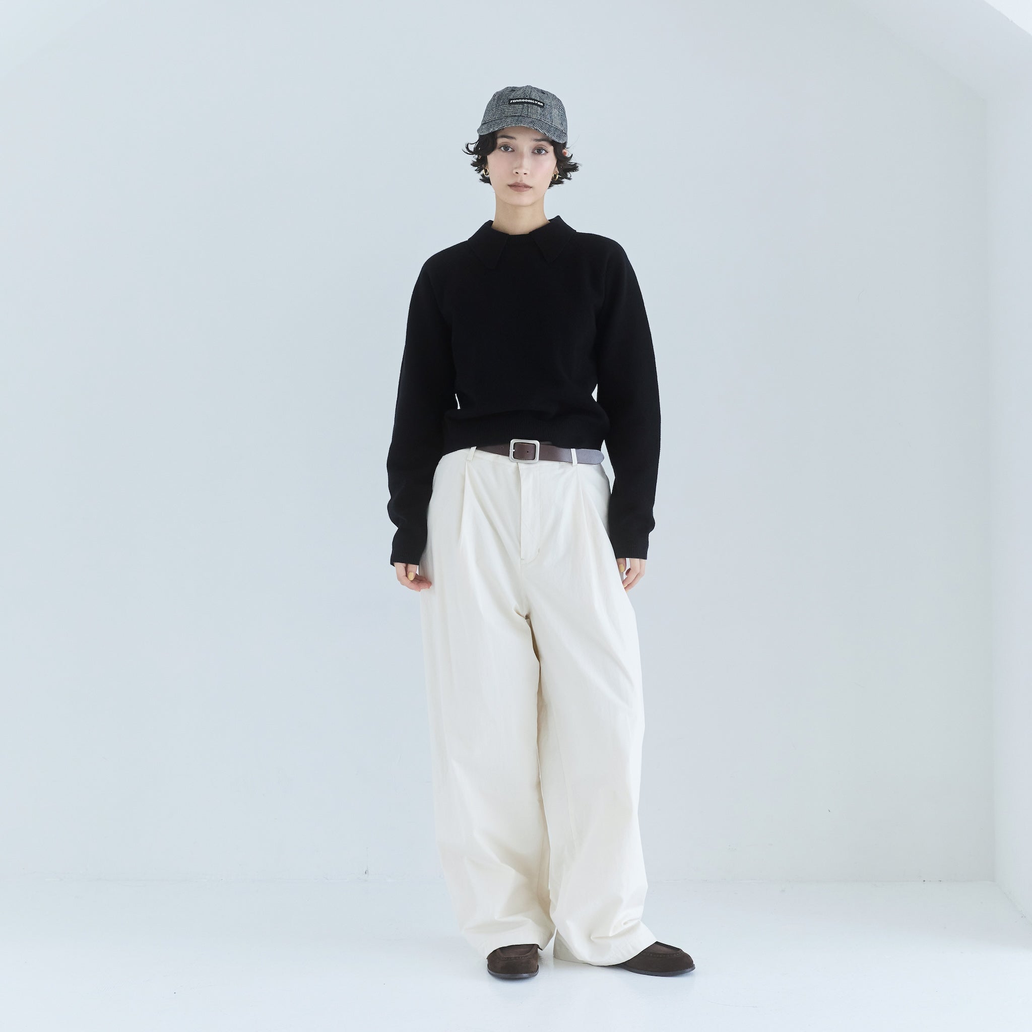 Fluffy Cotton Straight Pants