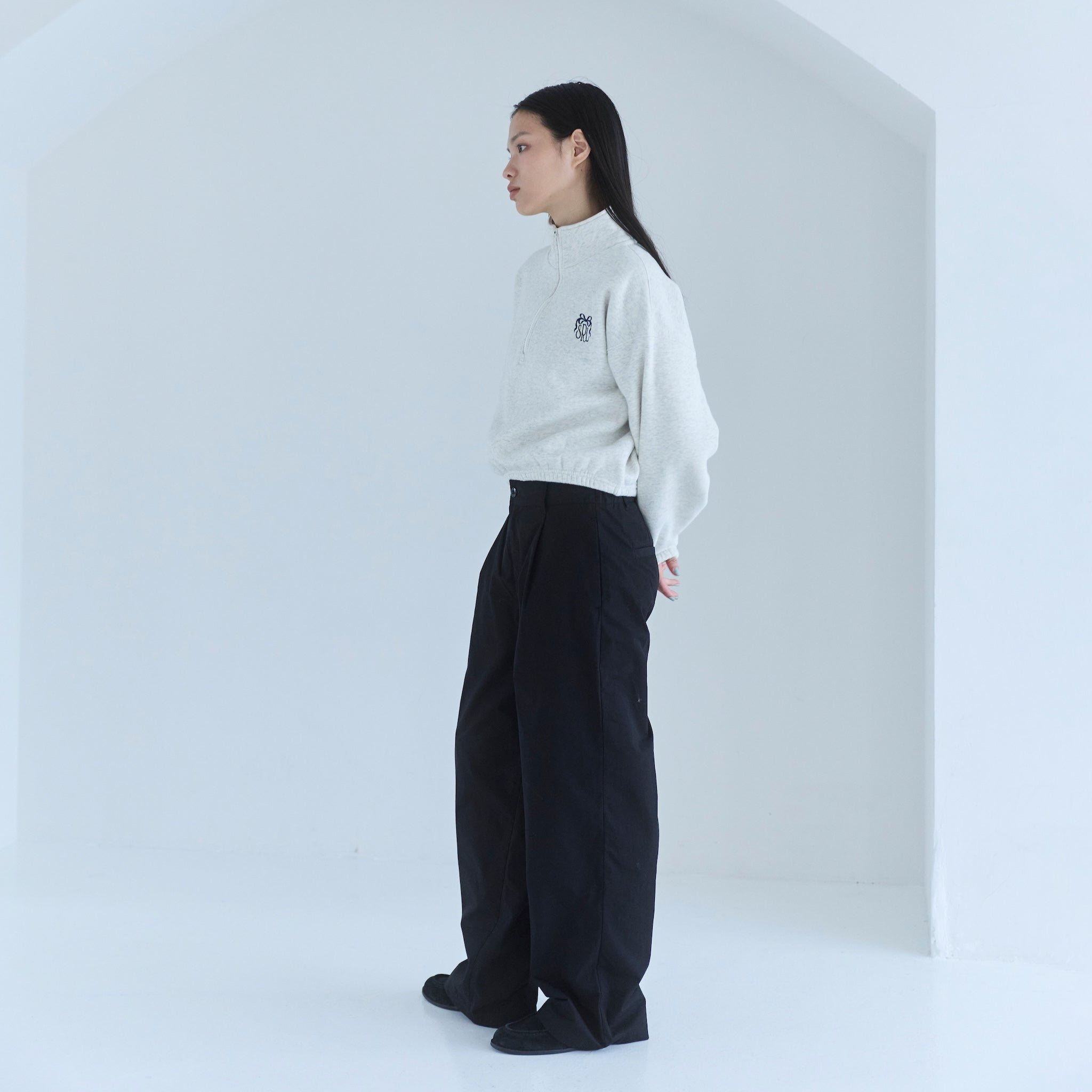 Fluffy Cotton Straight Pants