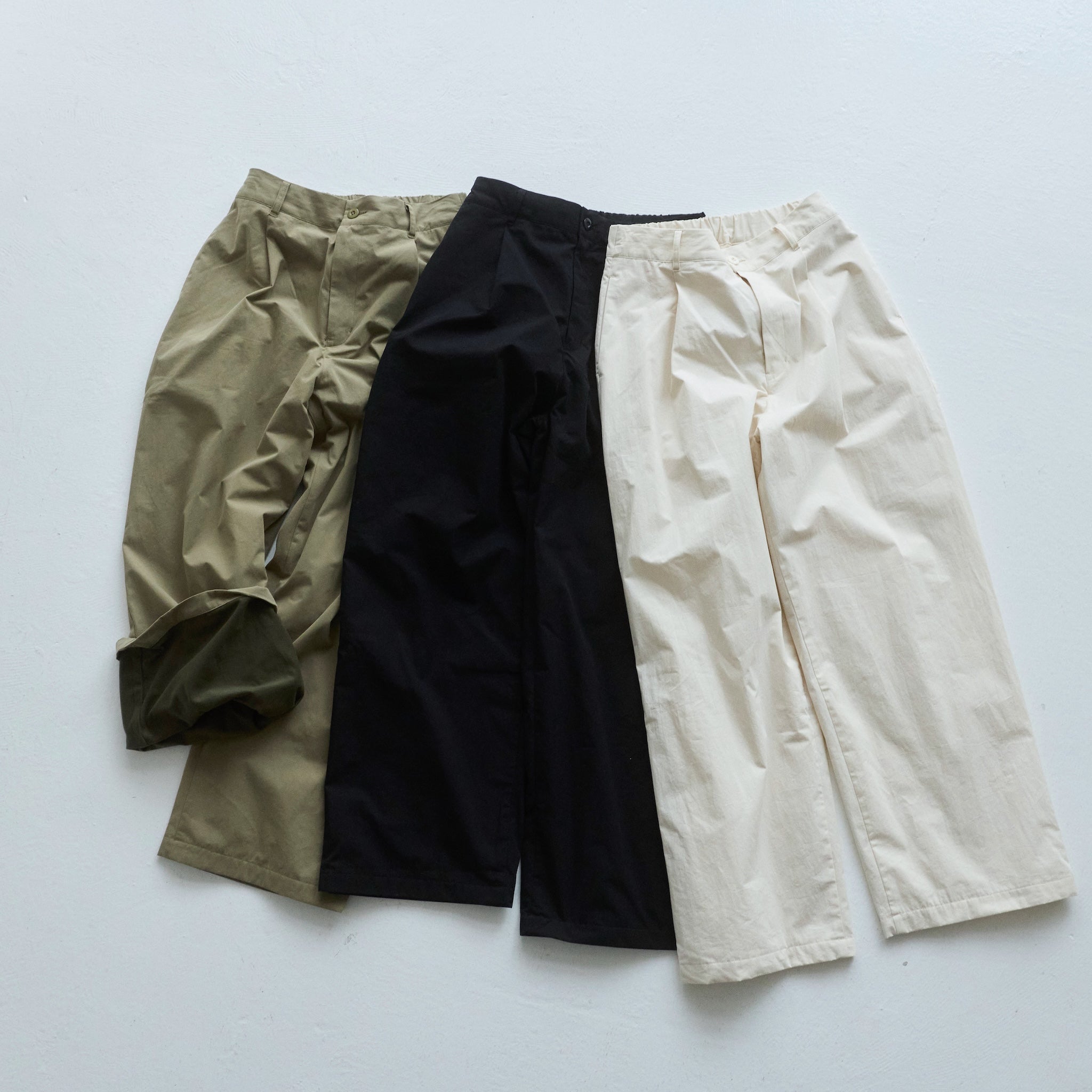 Fluffy Cotton Straight Pants