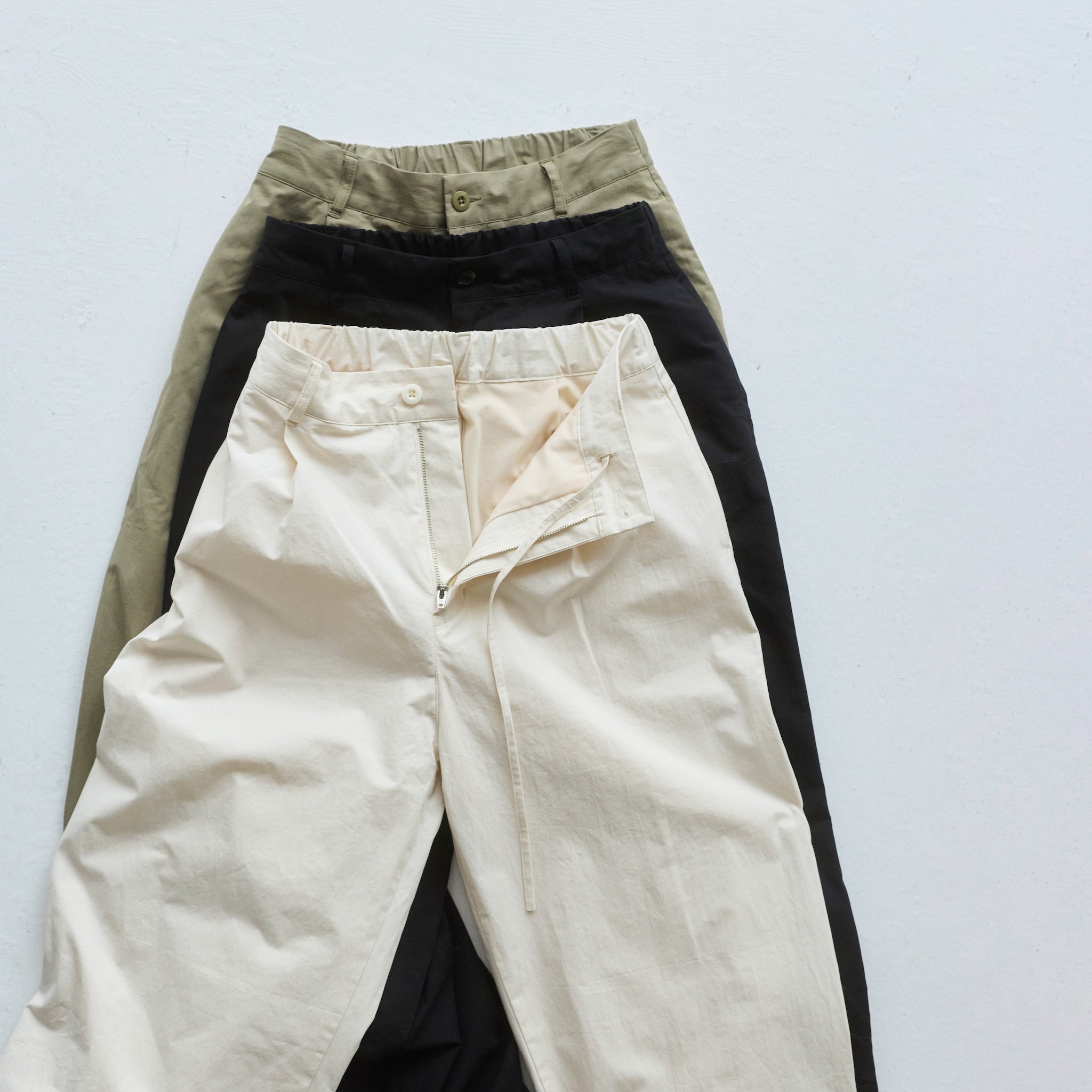 Fluffy Cotton Straight Pants