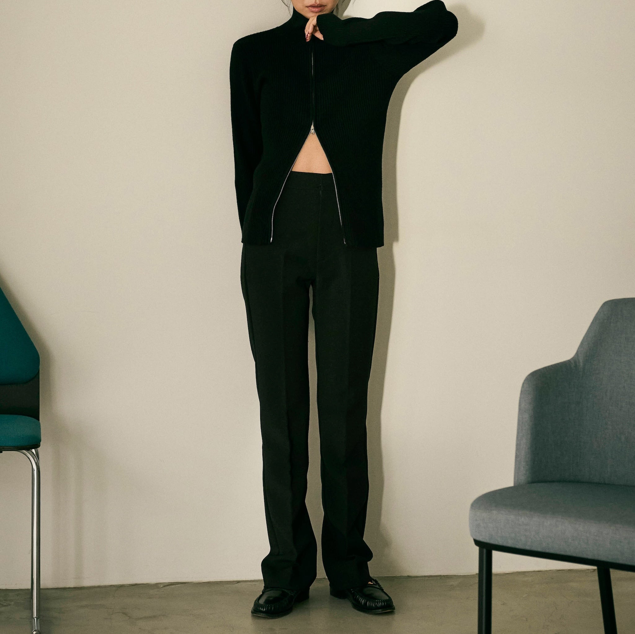 collab Slim Slacks Pants