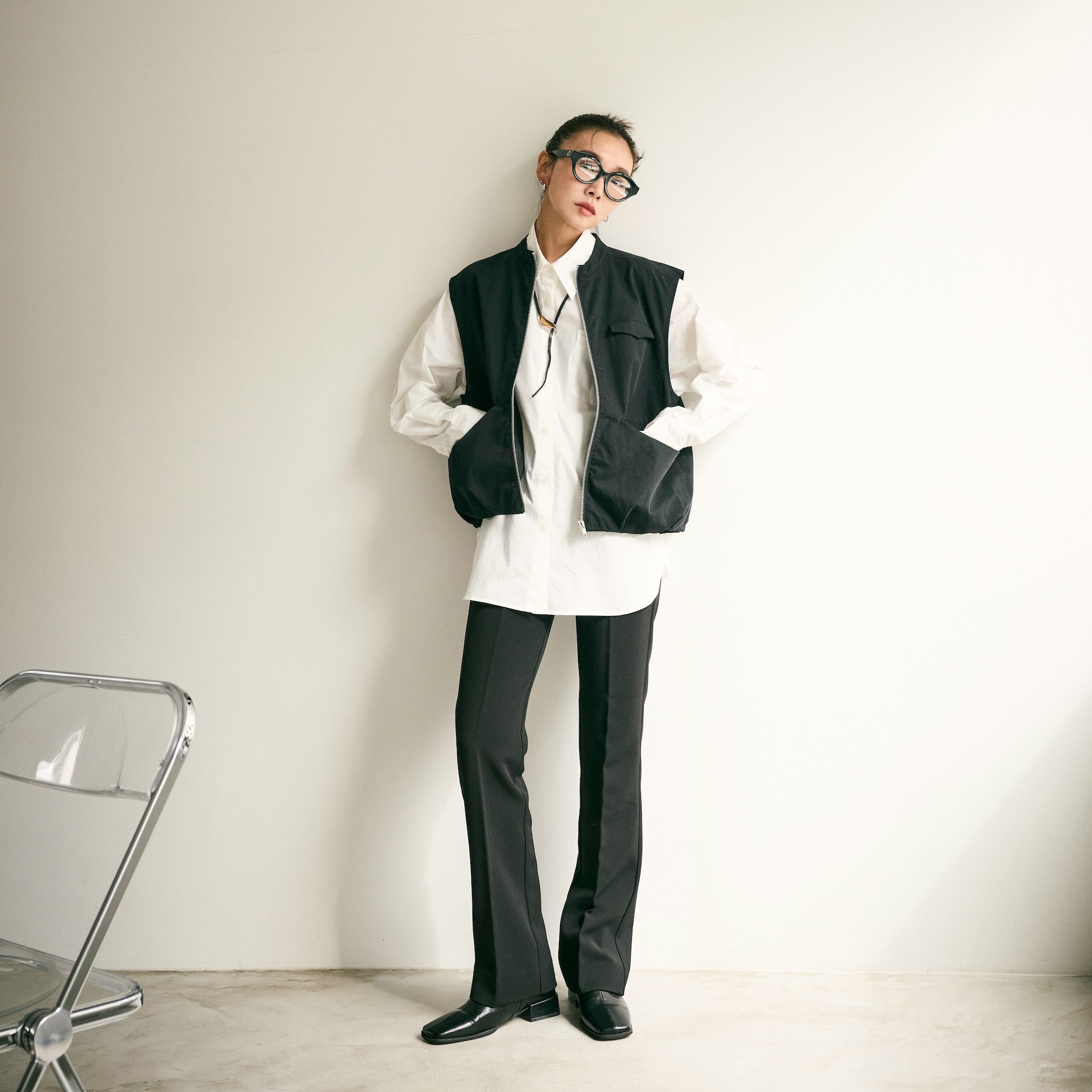 collab Slim Slacks Pants