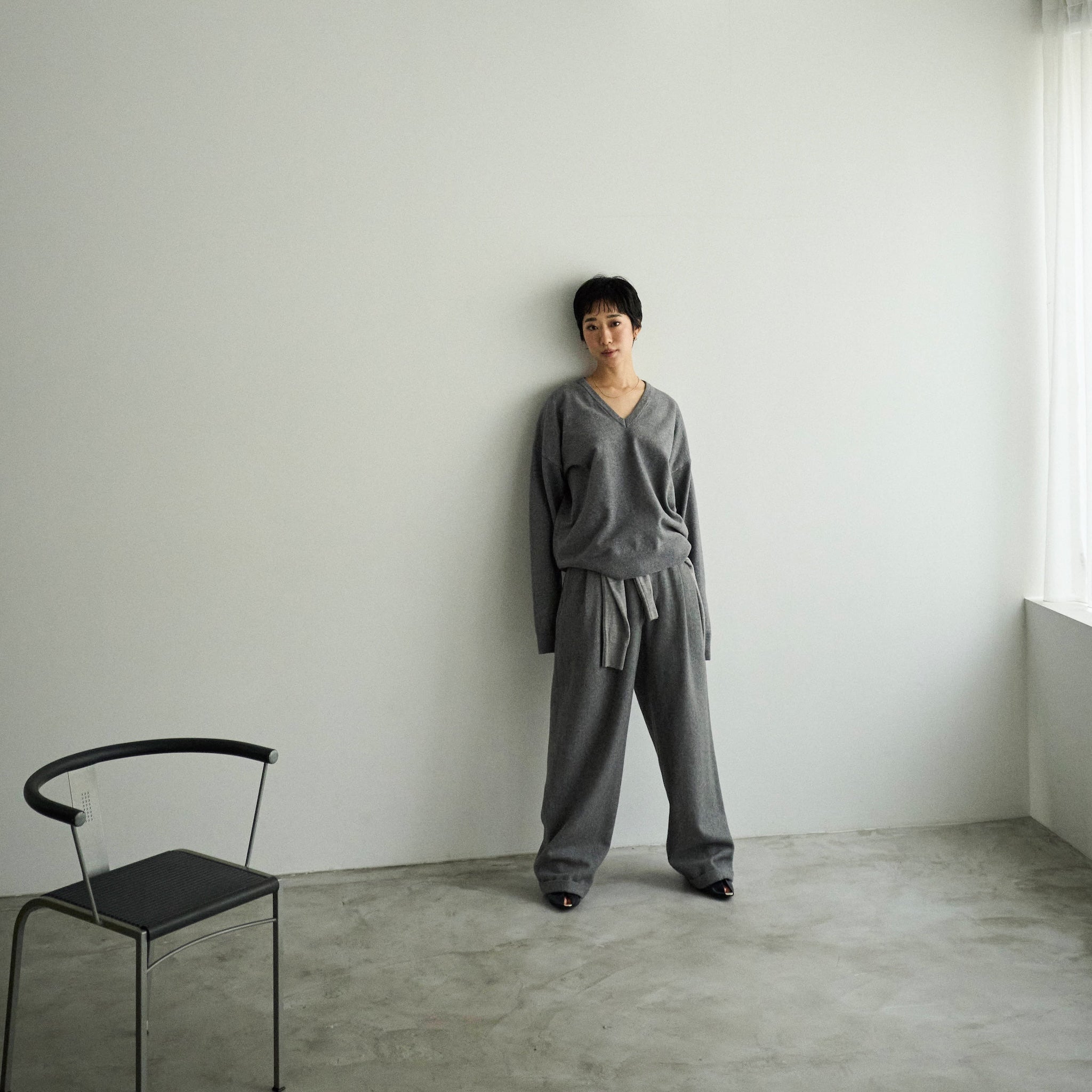 collab Boys Waist Tuck Warm Slacks