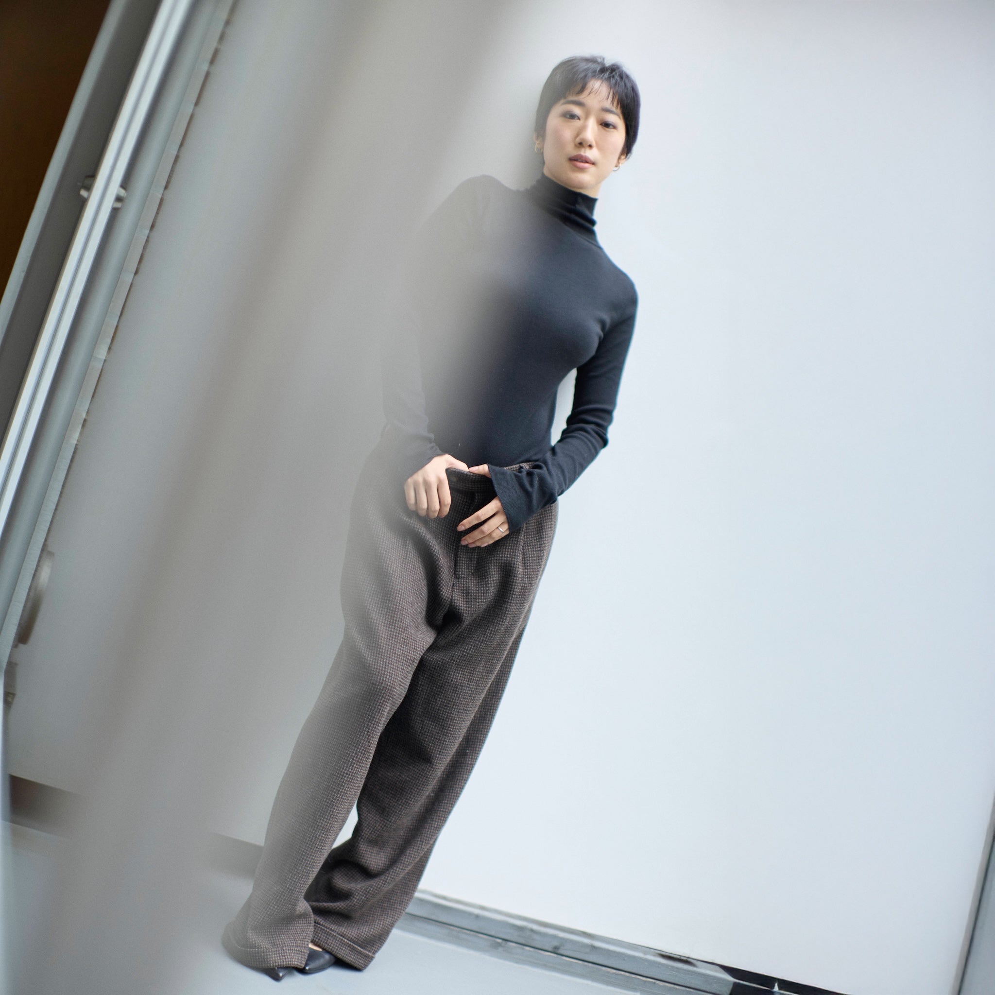 collab Boys Waist Tuck Warm Slacks