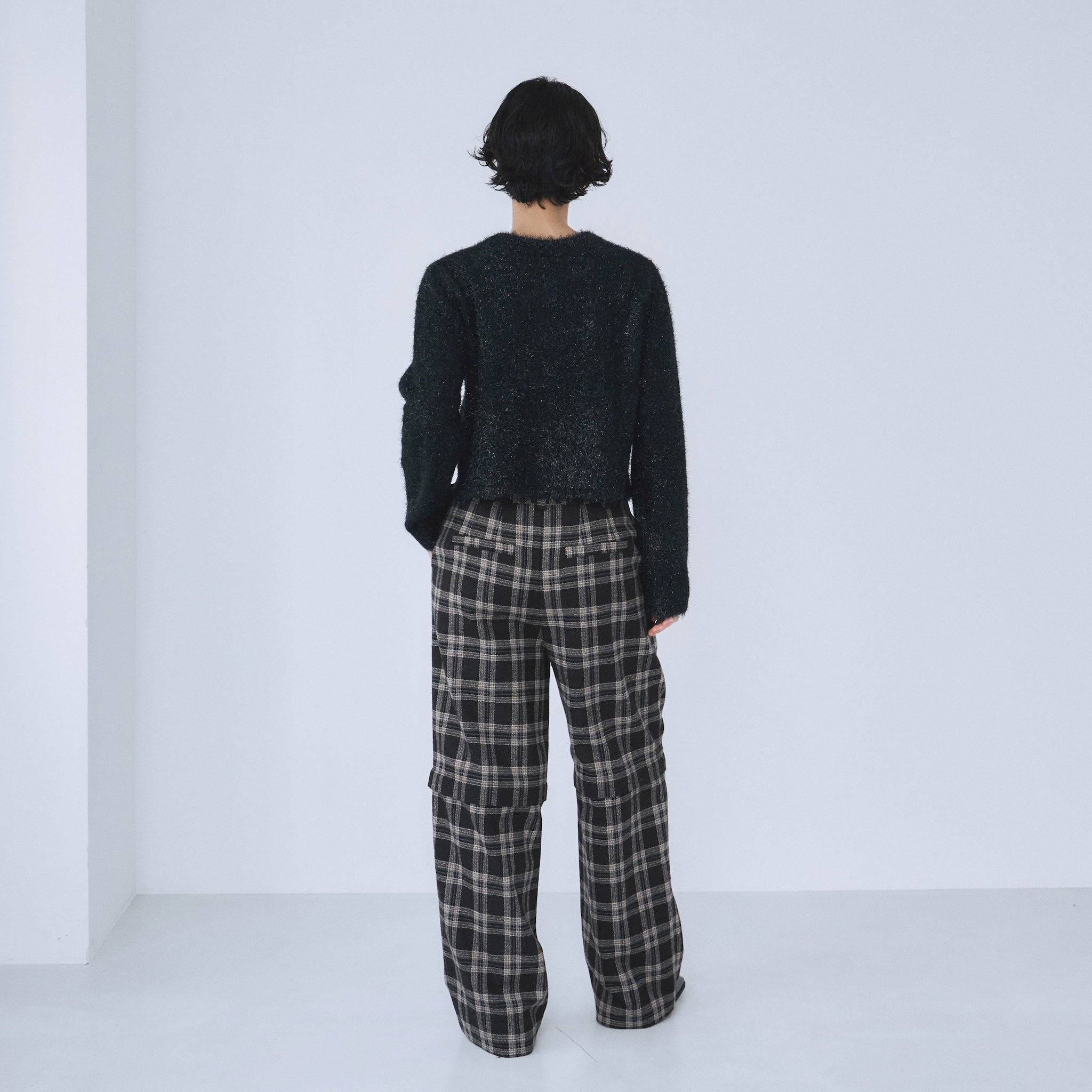 Knee Zip 2-way Length Pants