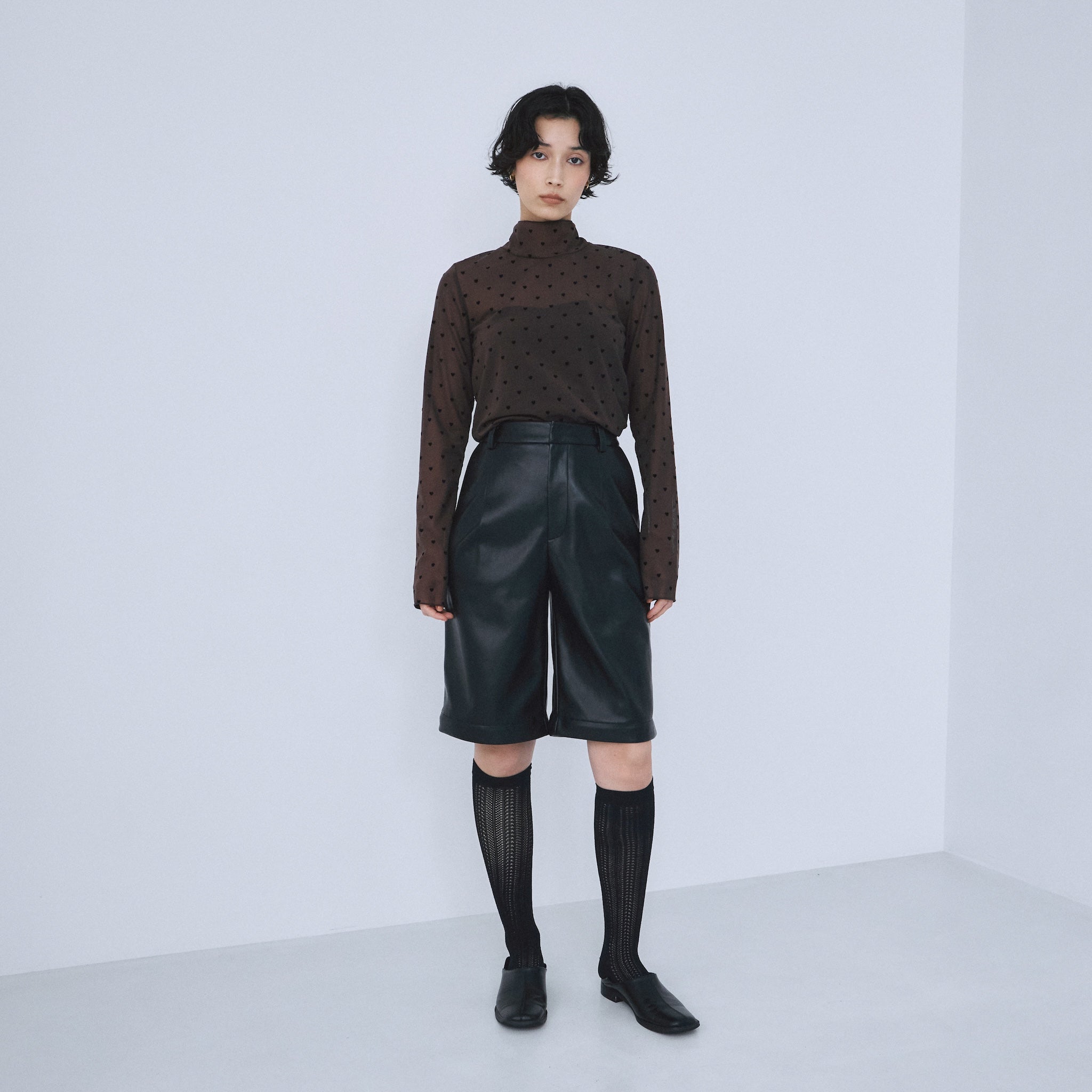 Knee Zip 2-way Length Pants