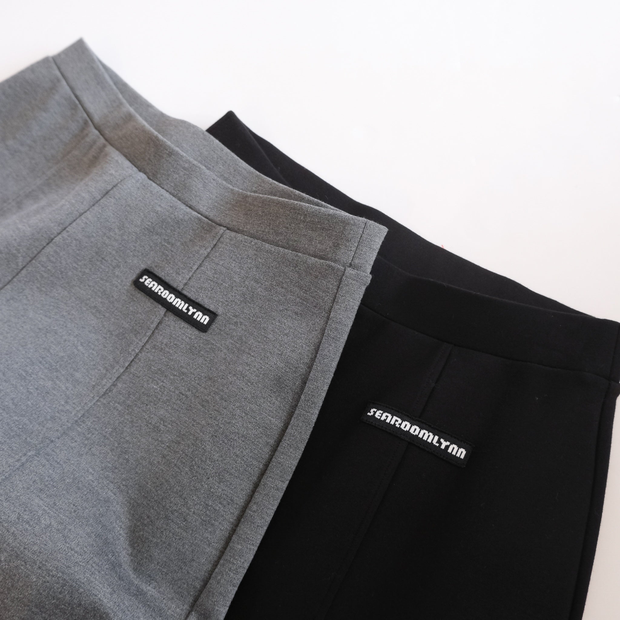 Brushedストレートパンツ