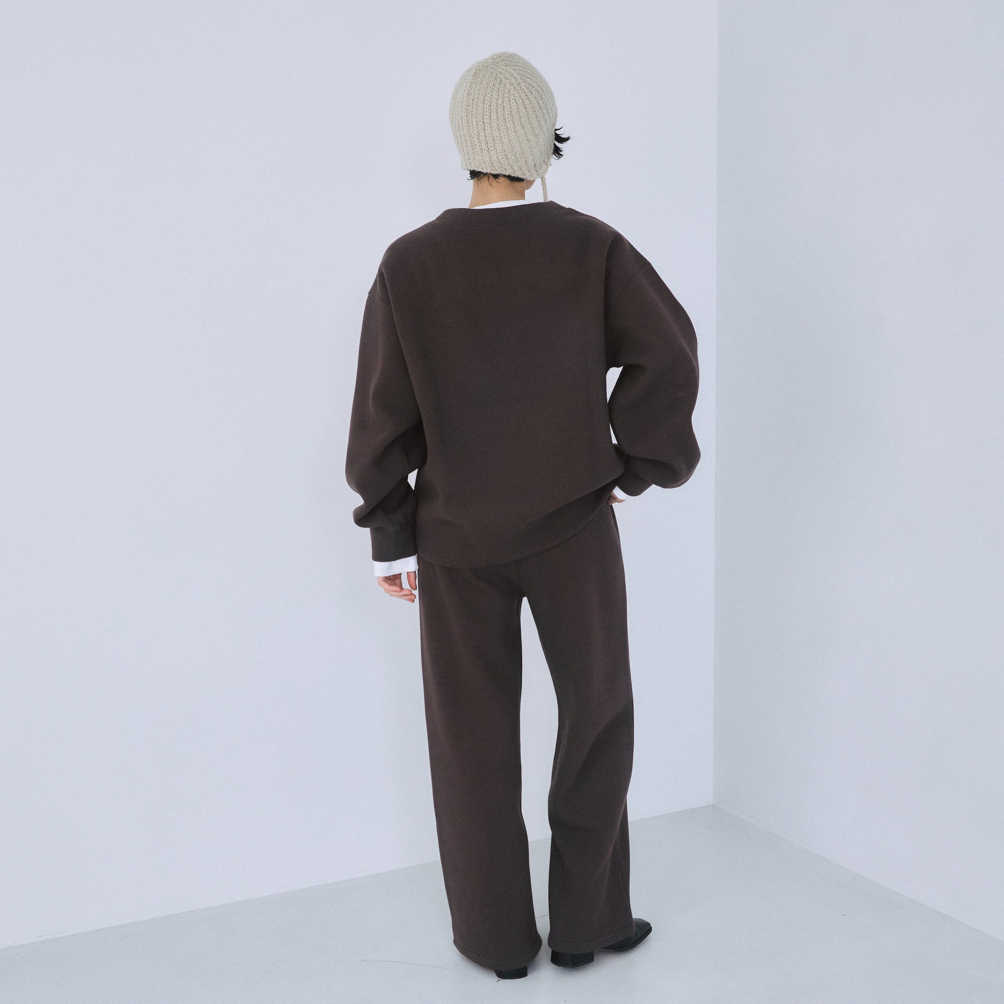 メッシュSweatストレートパンツ