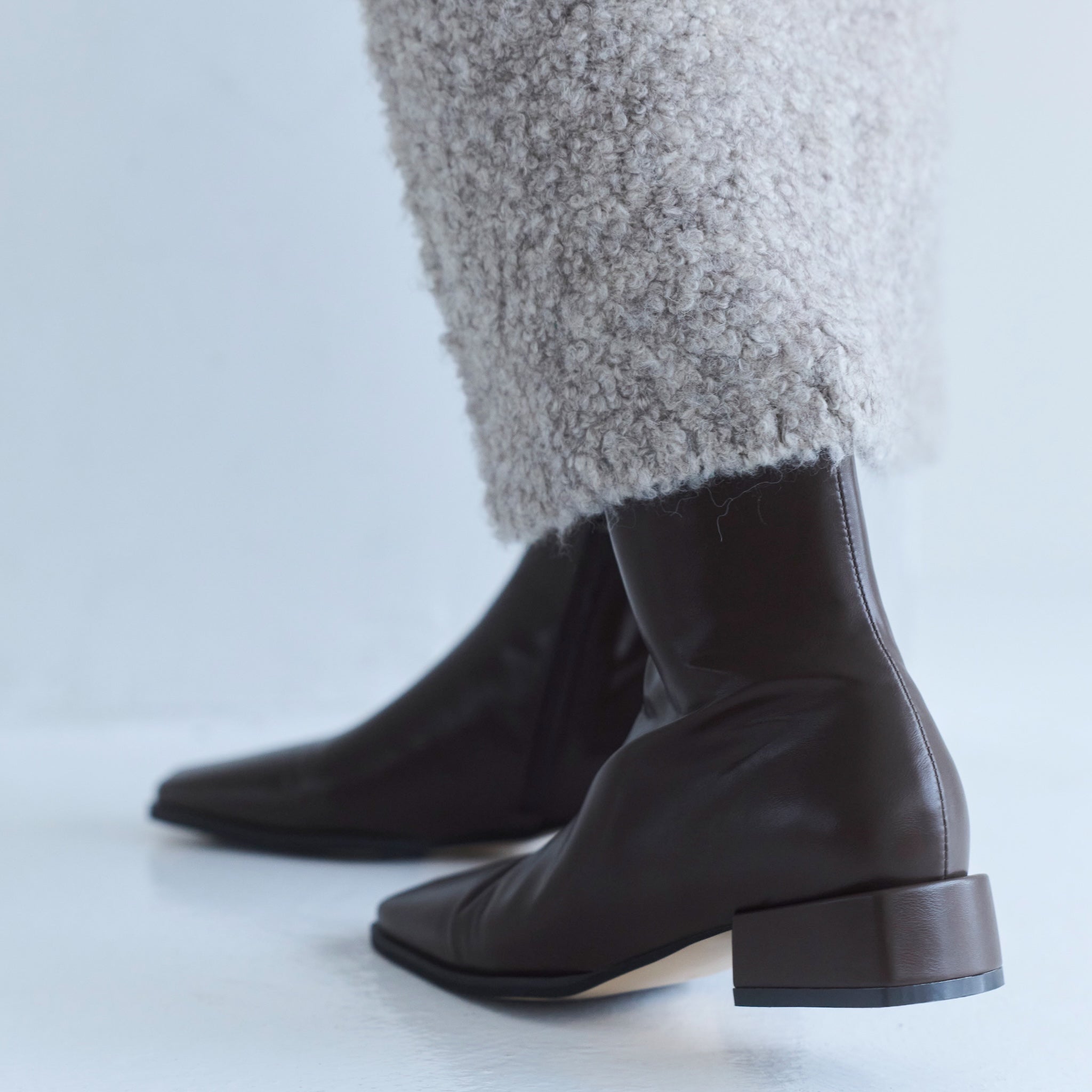 36todayful Square Short Boots ブラック TODAYFUL(トゥデイフル) / Life's online store（ライフズ） / Square