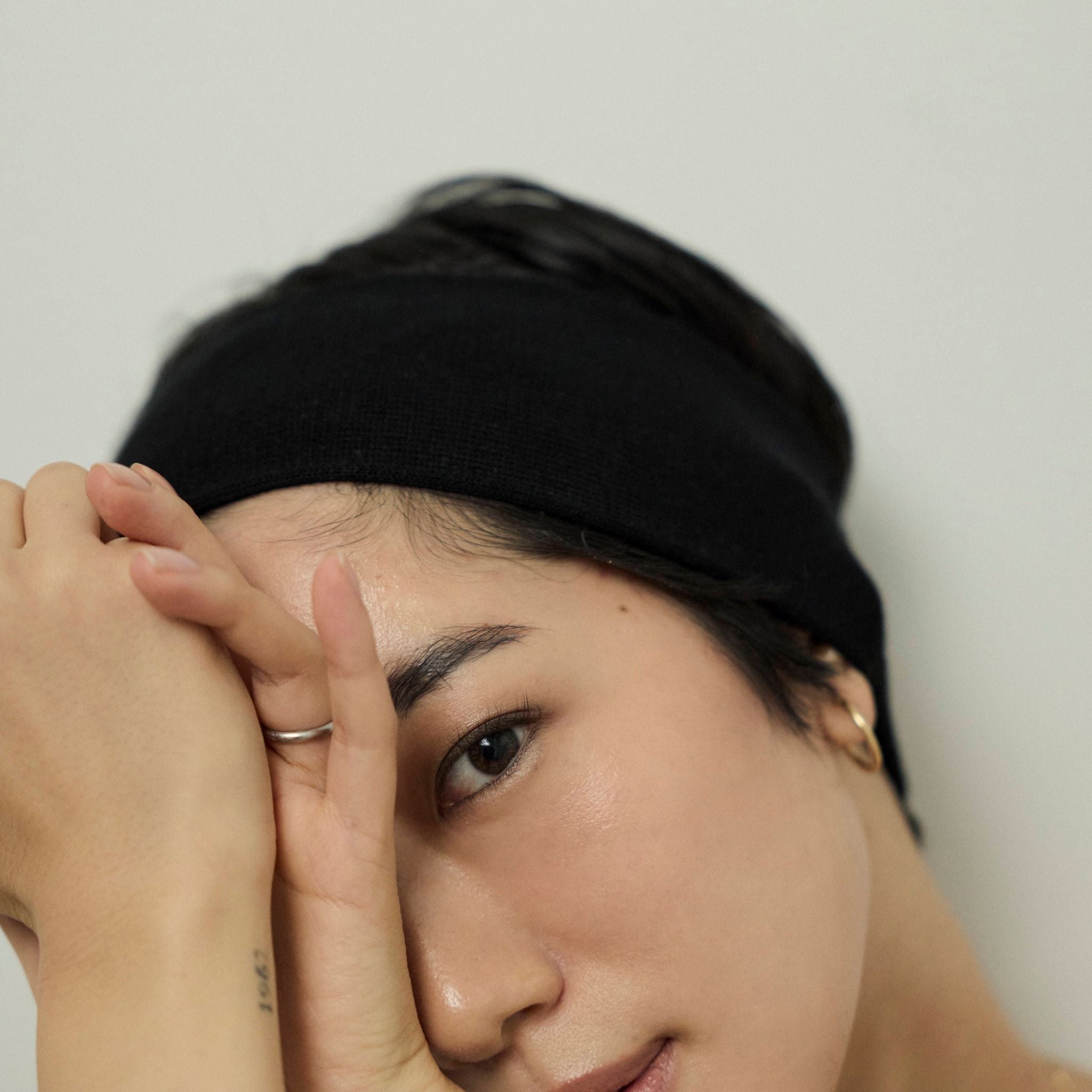 collab Cloudy Fit Knit Turban