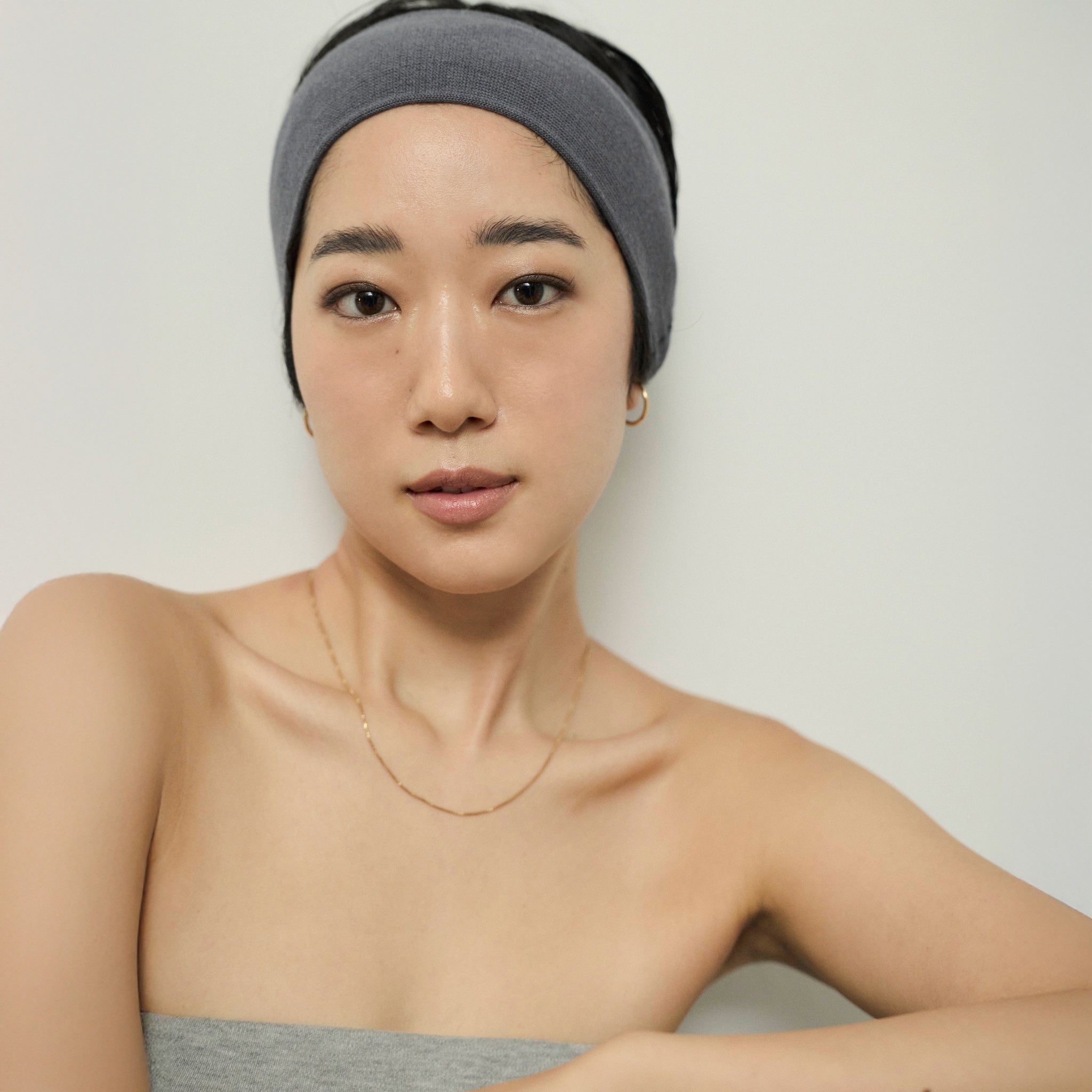 collab Cloudy Fit Knit Turban