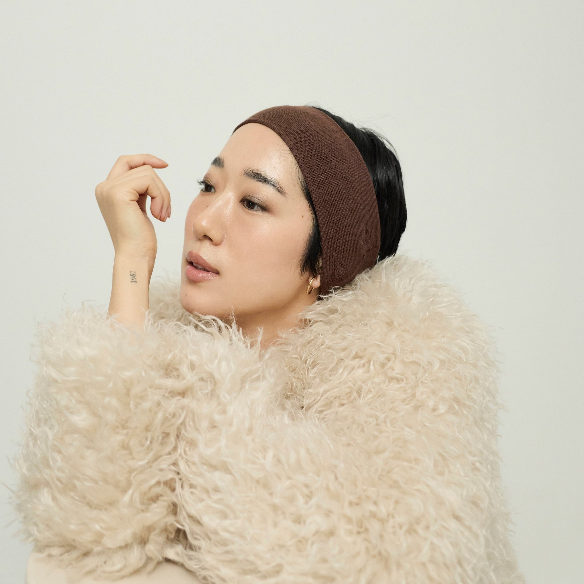 collab Cloudy Fit Knit Turban