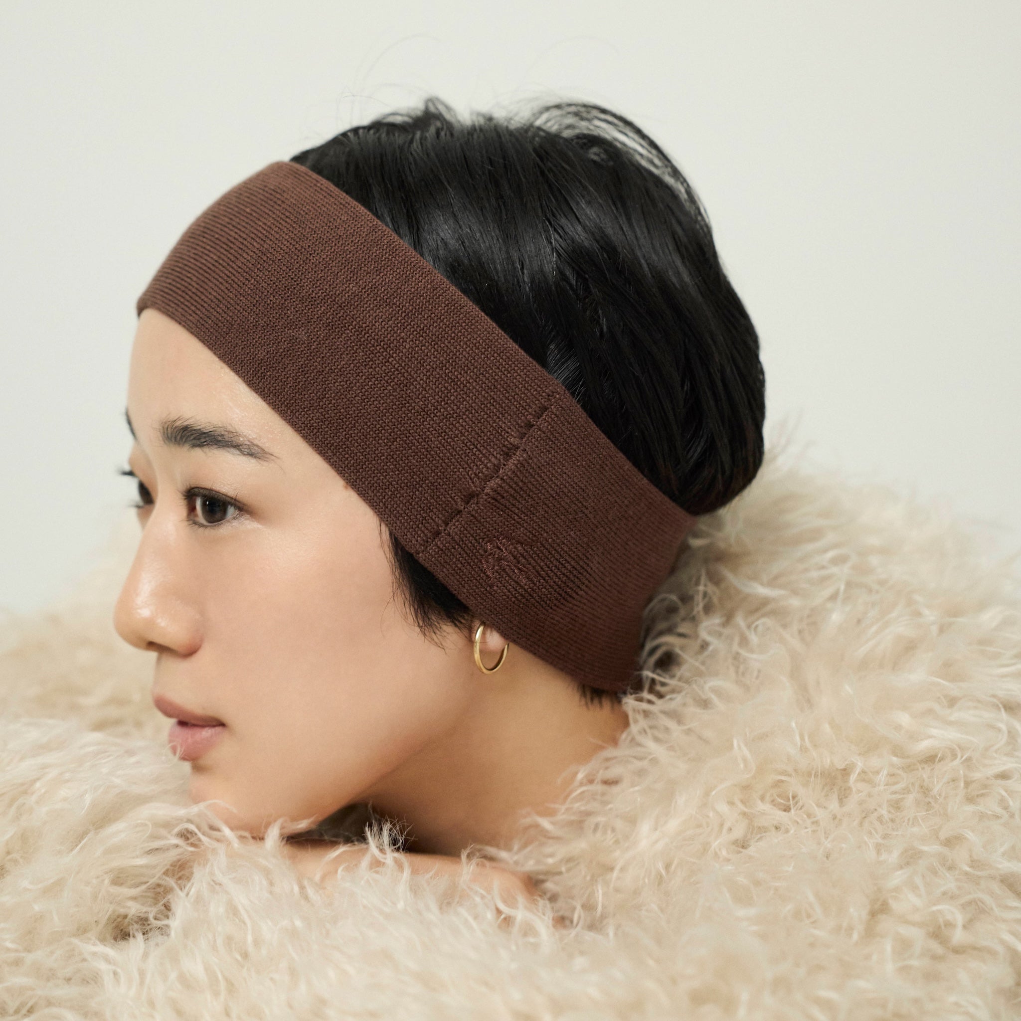 collab Cloudy Fit Knit Turban