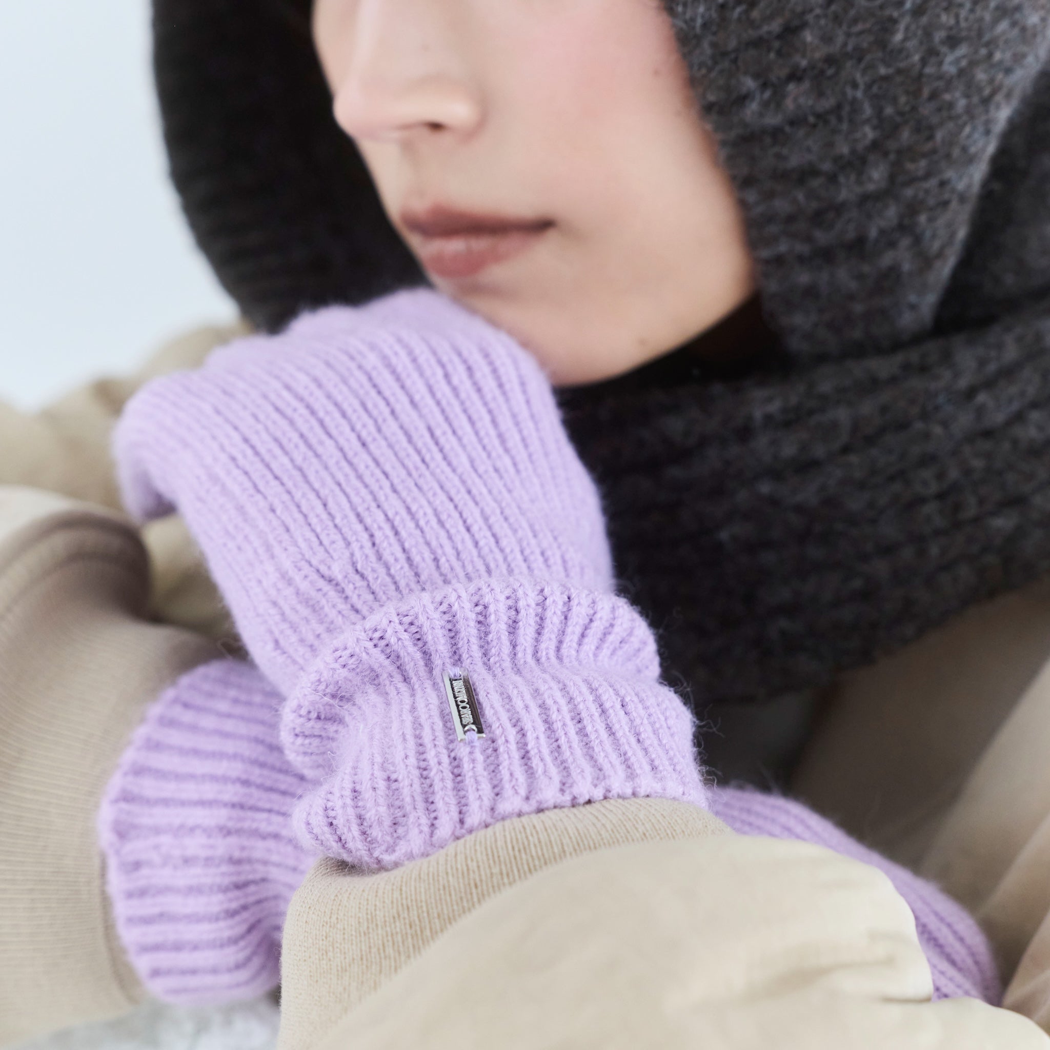 RIBニットグローブ