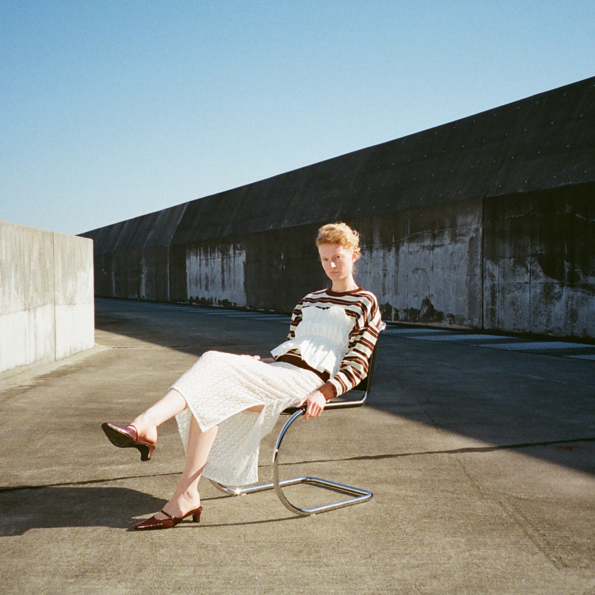 Curve Frill Balloon Layered Bustier