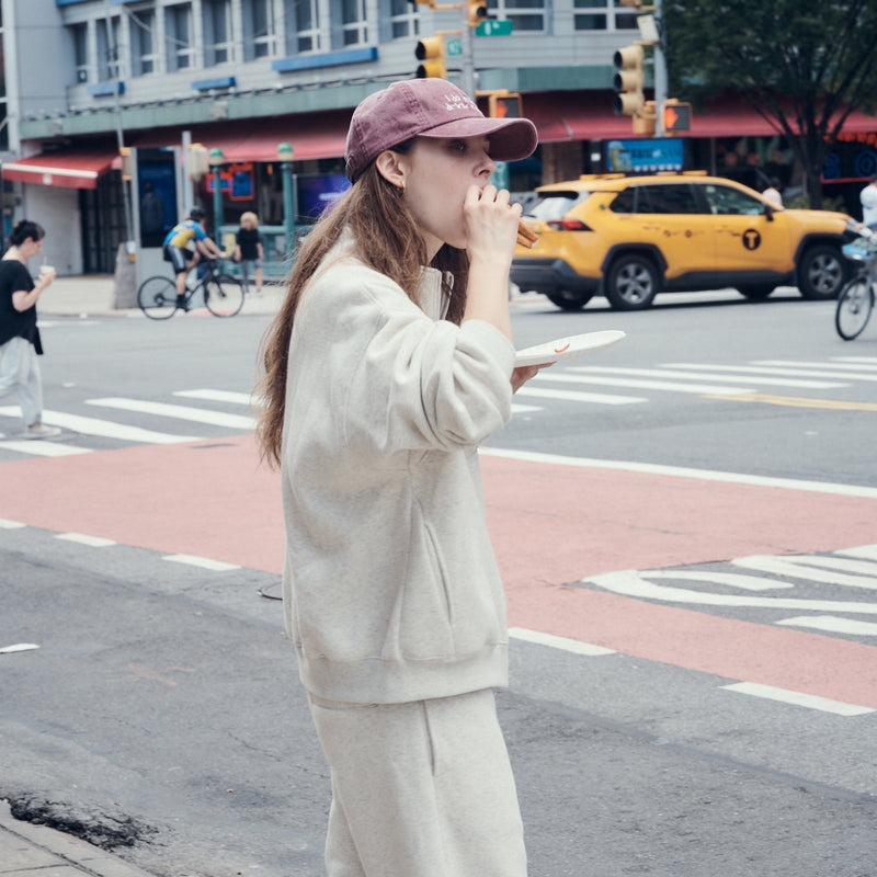 Volume Sweat Stand Collar Pullover