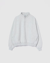 Volume Sweat Stand Collar Pullover