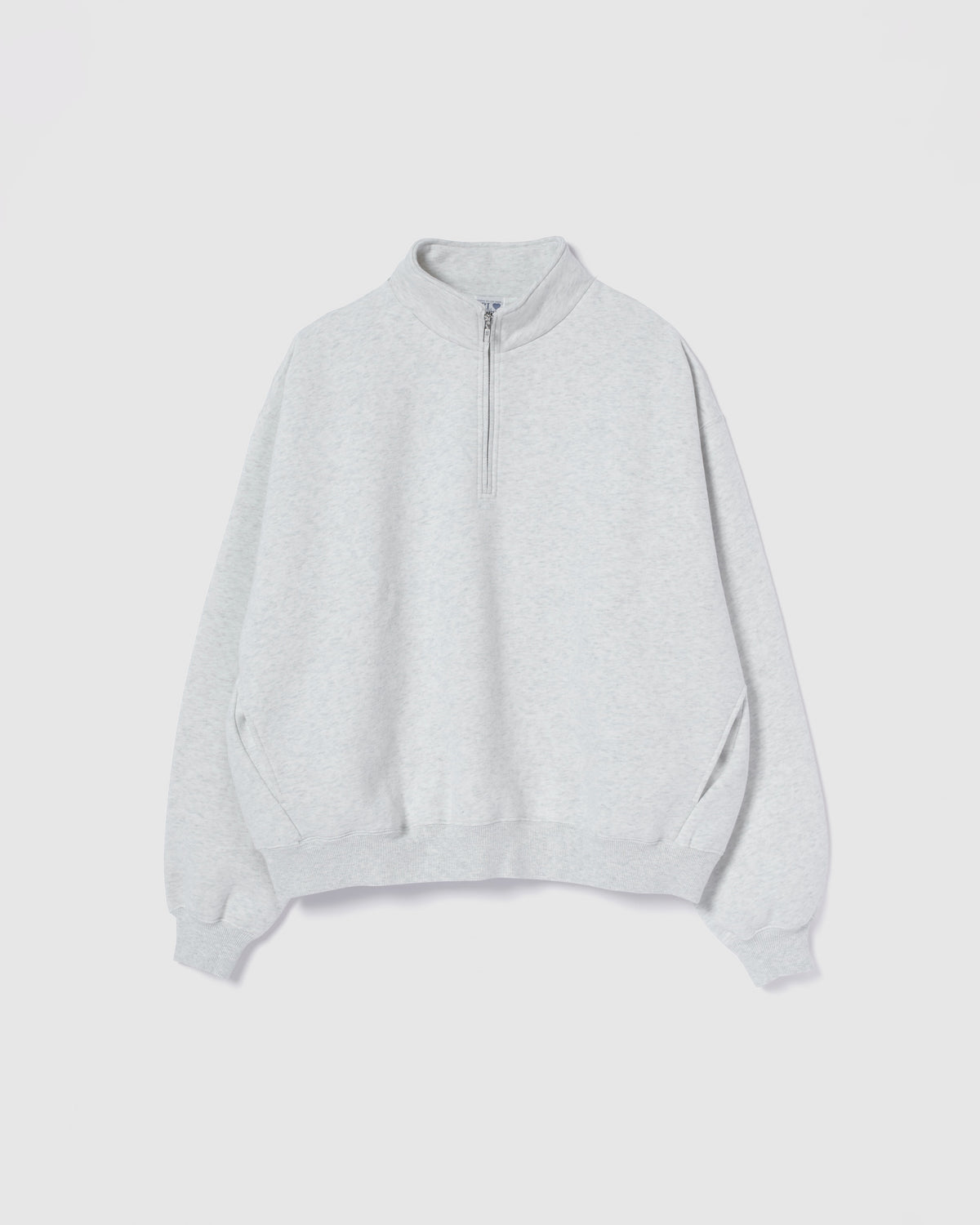 Volume Sweat Stand Collar Pullover