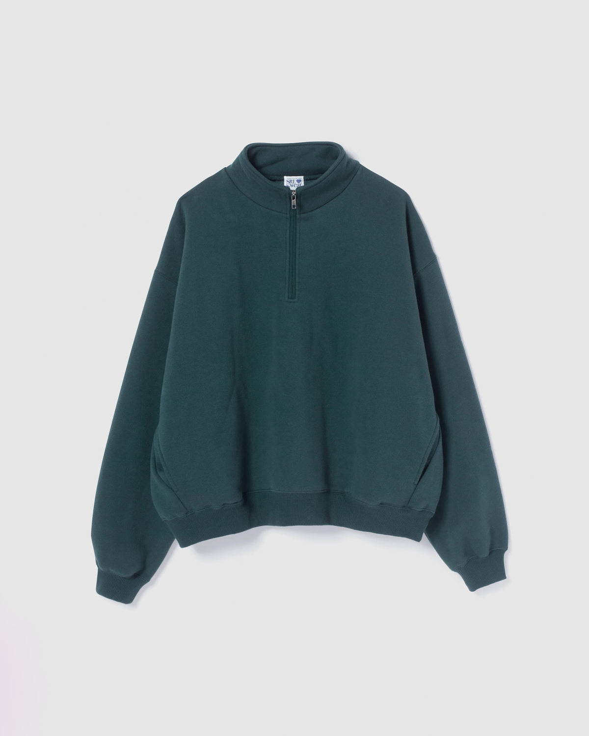 Volume Sweat Stand Collar Pullover