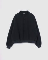 Volume Sweat Stand Collar Pullover