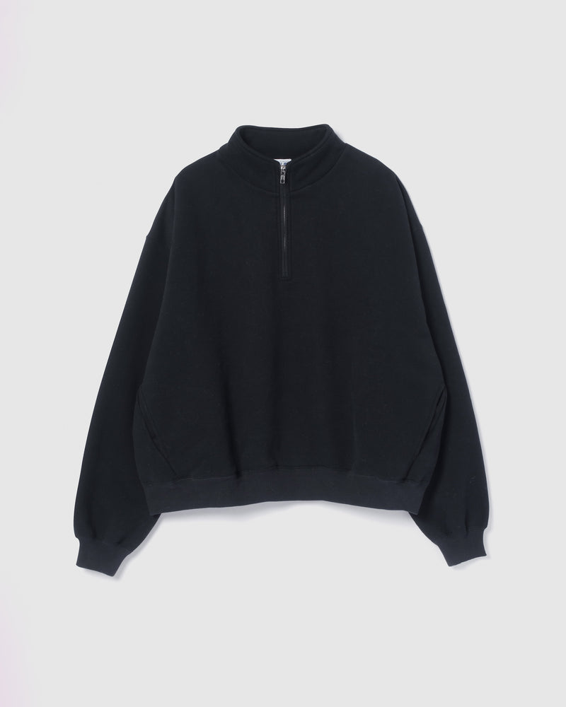 Volume Sweat Stand Collar Pullover
