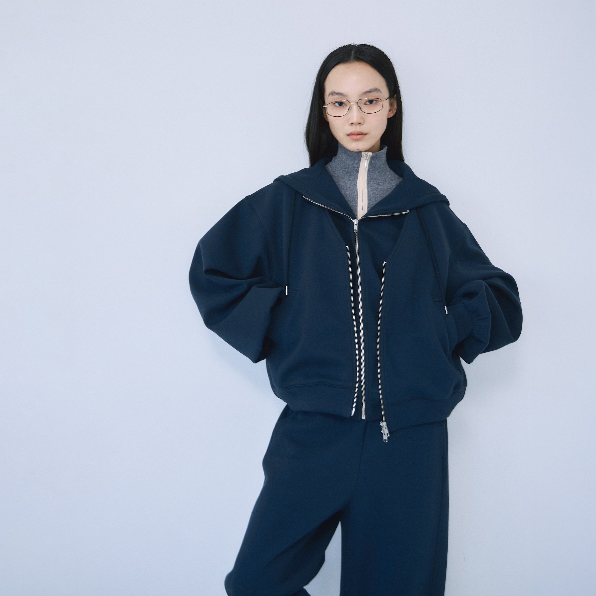 Soft Ponte Layered Parka