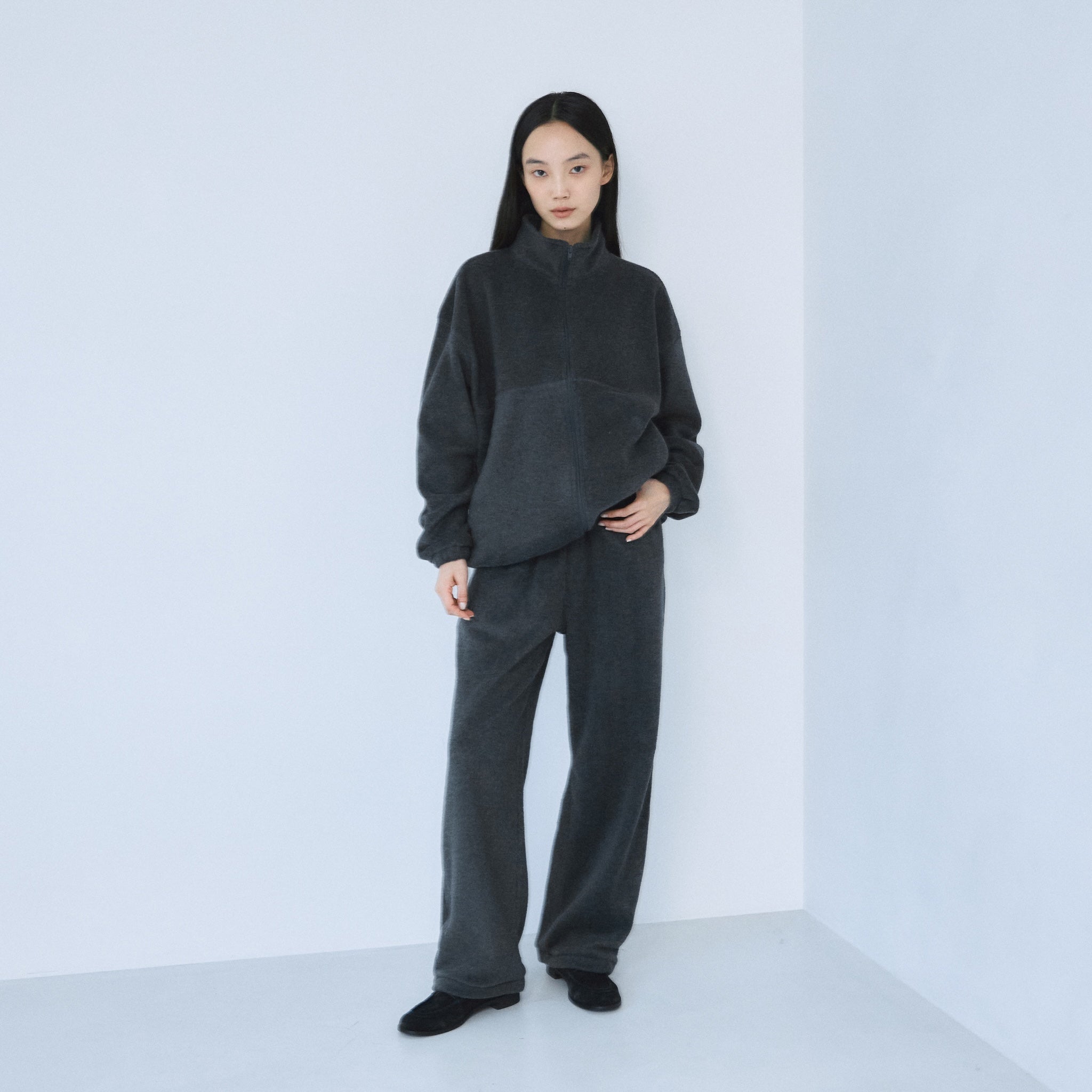 シールームリン ジップパーカー Volume Sweat Big Zipフーディー