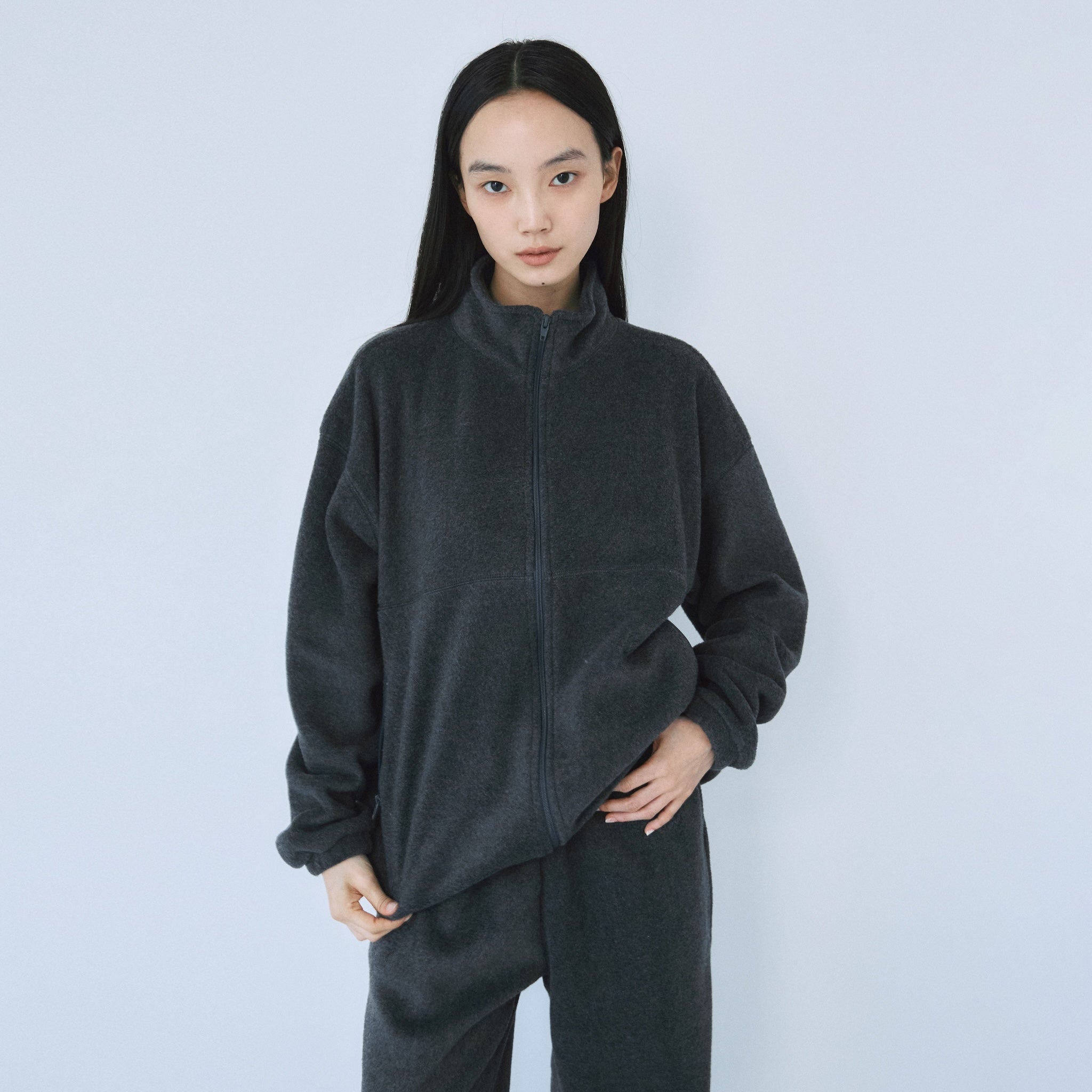 シールームリン ジップパーカー Volume Sweat Big Zipフーディー