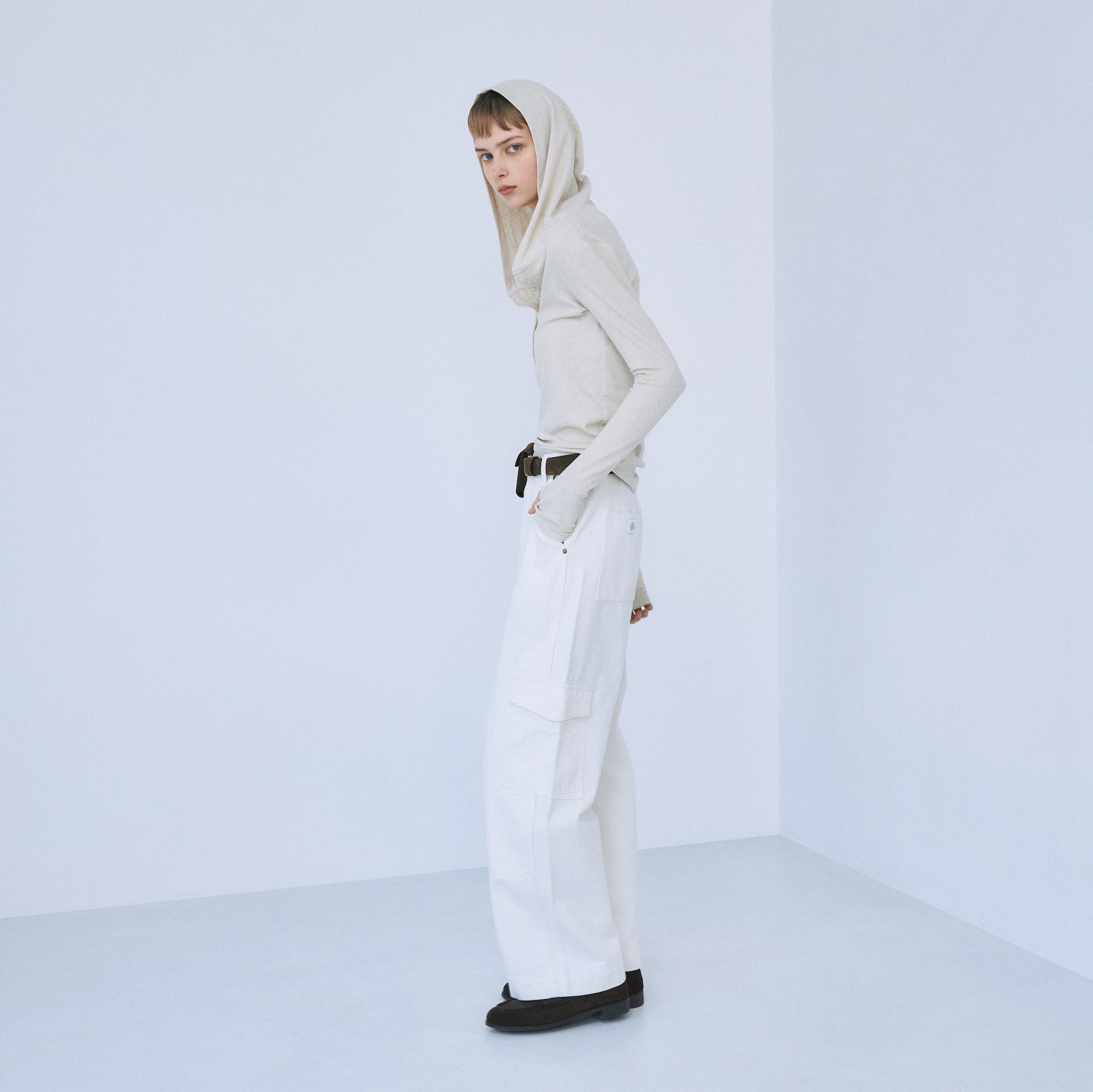 Knee Patch Loose Cargo Pants