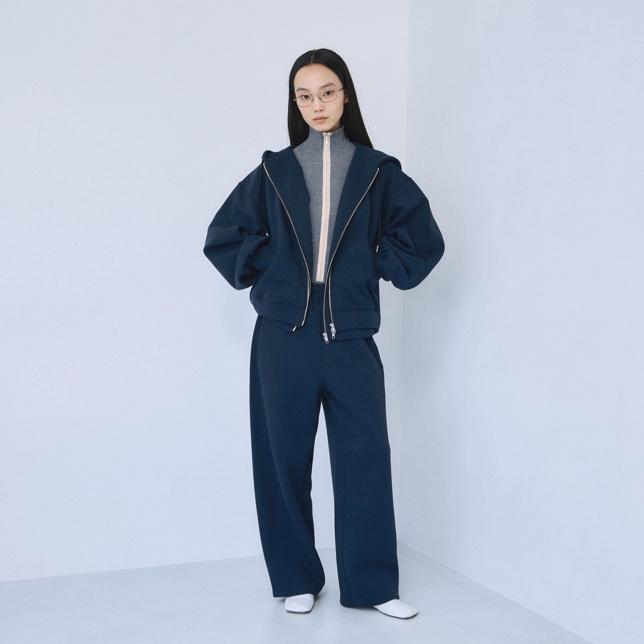 シールームリンSoftポンチバレルレッグパンツ Softポンチバレルレッグパンツ