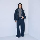 Softポンチバレルレッグパンツ
