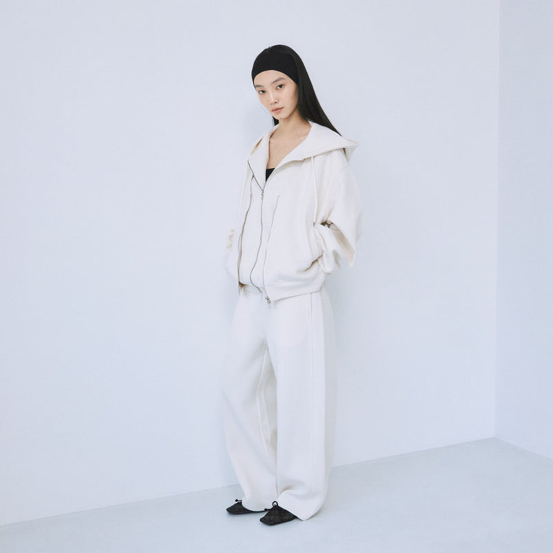 Softポンチバレルレッグパンツ