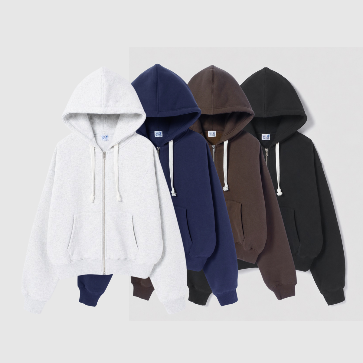 Volume Sweat Zipフーディー